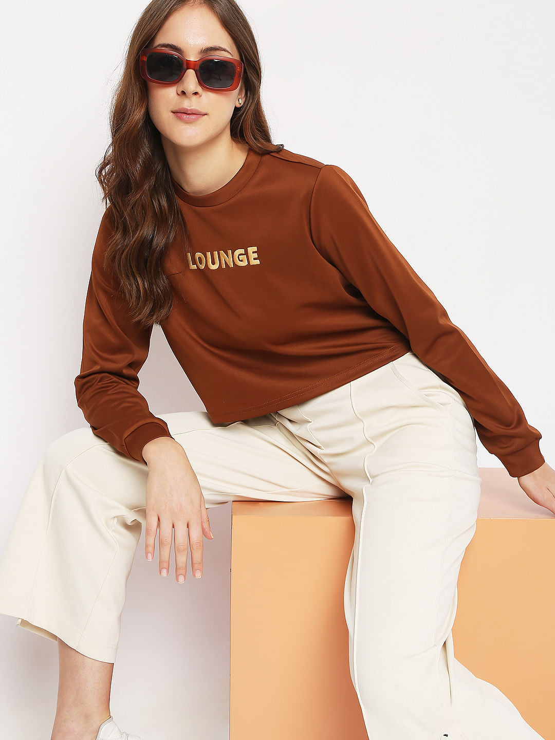 Dark Brown Sweatshirt