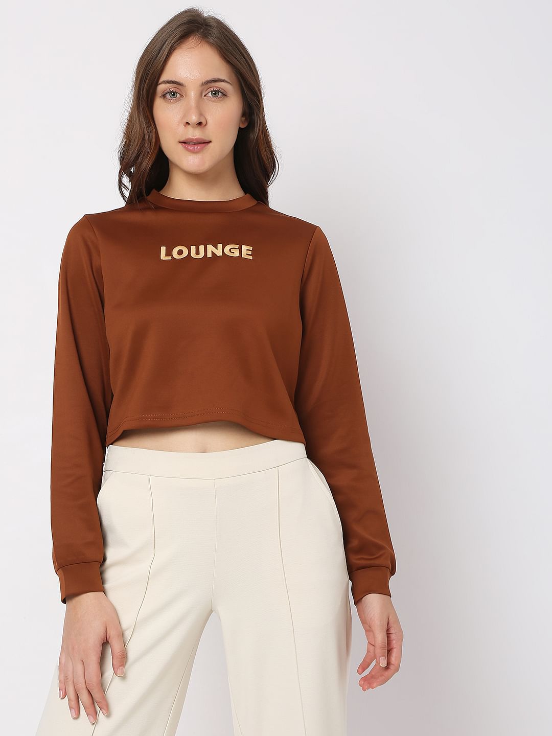 Dark Brown Sweatshirt