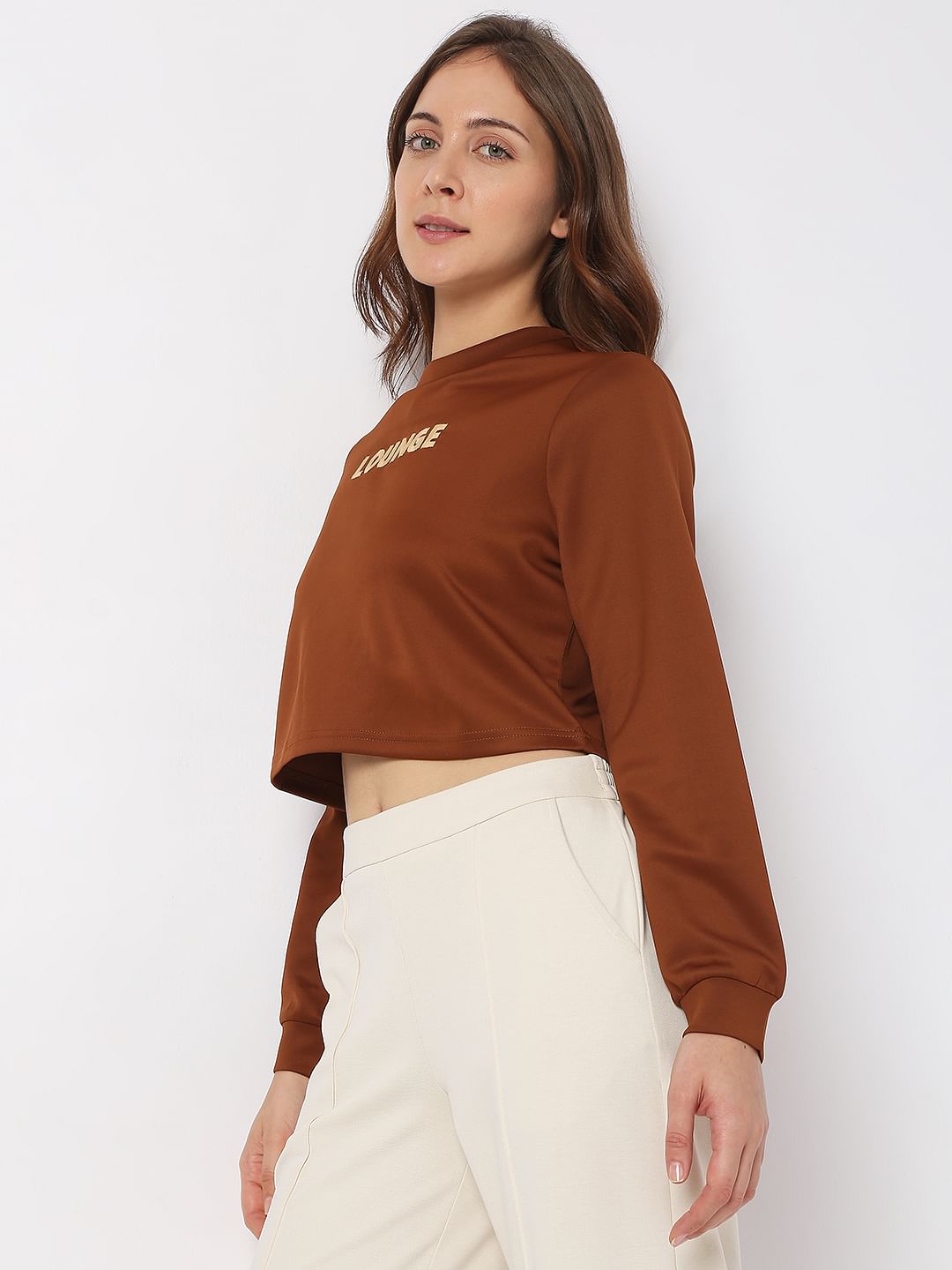 Dark Brown Sweatshirt