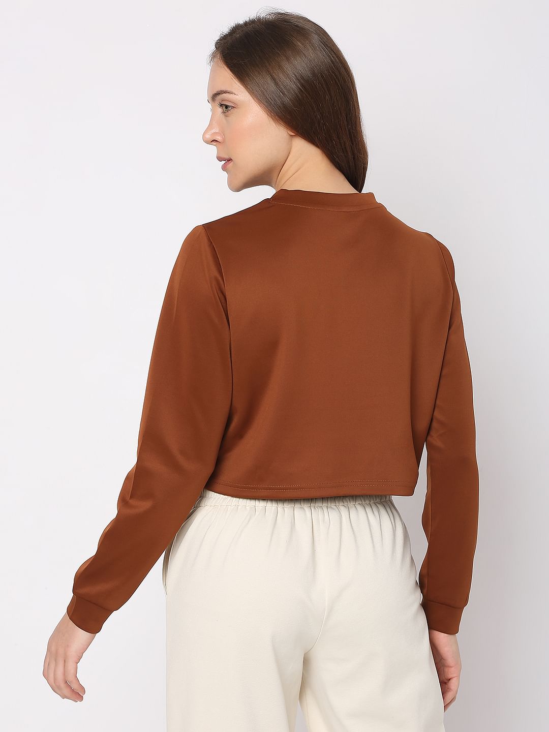 Dark Brown Sweatshirt