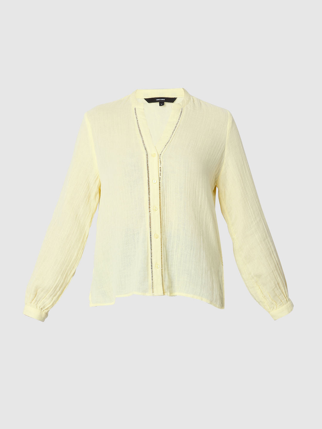 Yellow Organic Cotton Shirt