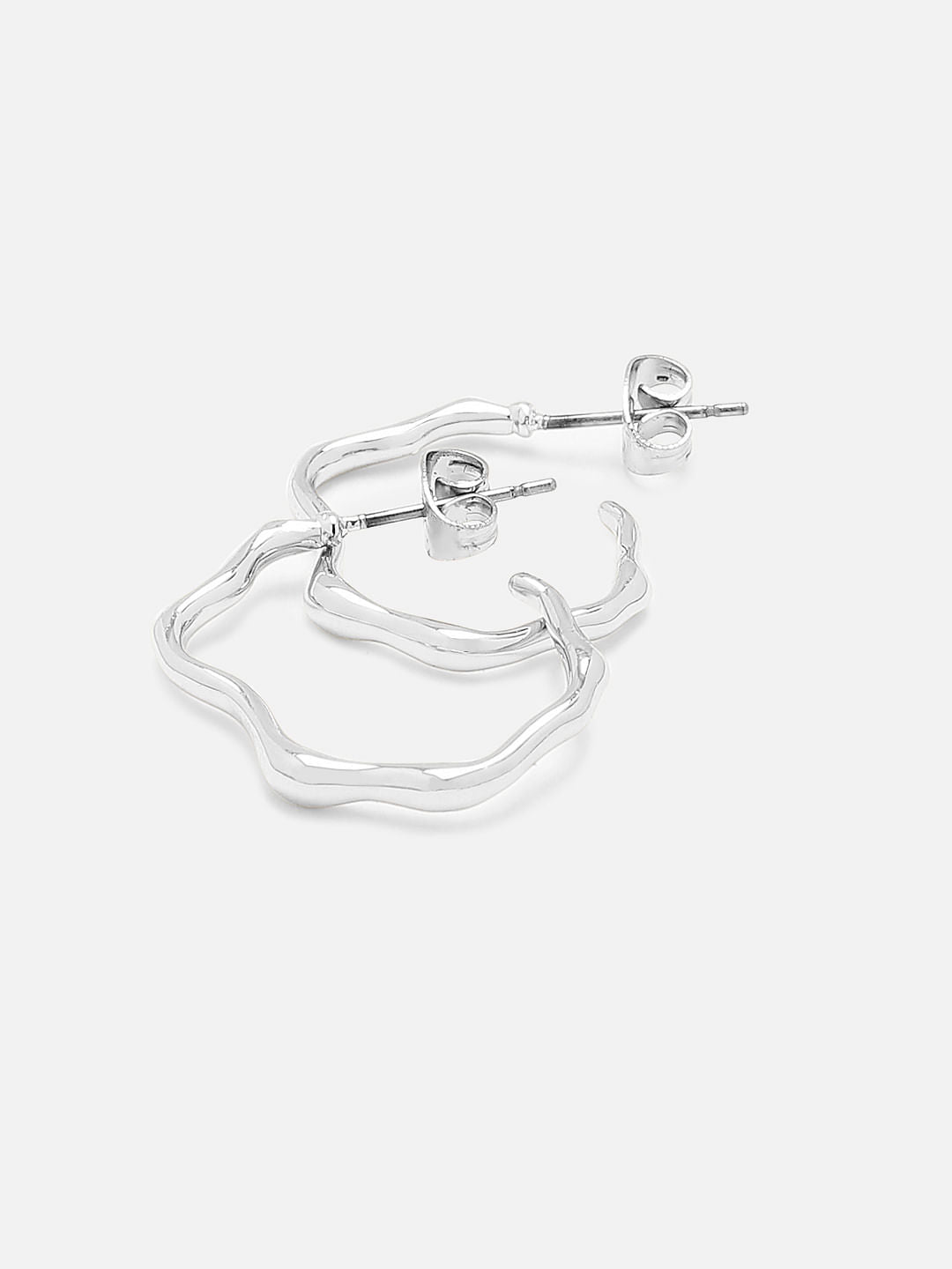 Silver Hoop Earrings