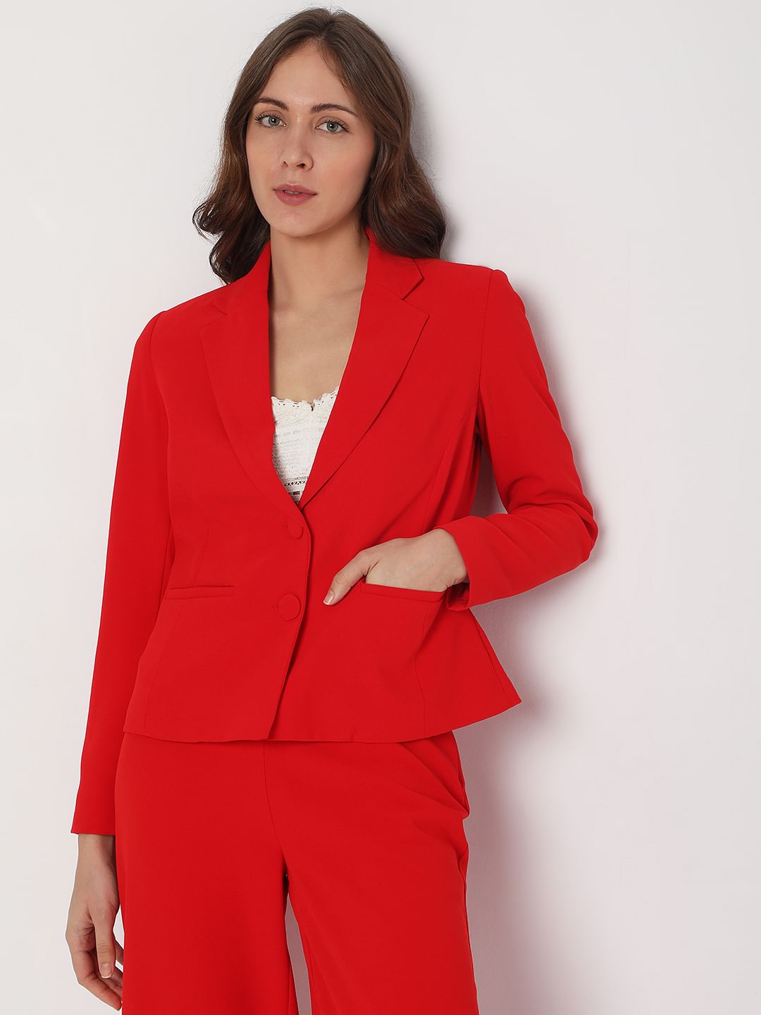 Red Co-Ord Blazer