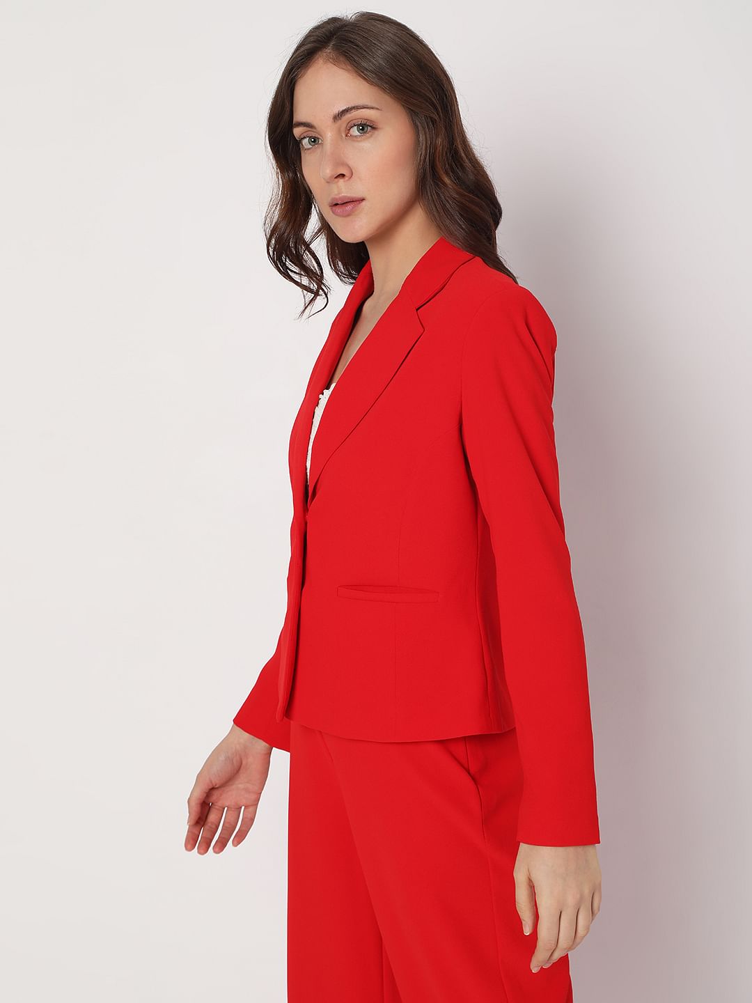 Red Co-Ord Blazer