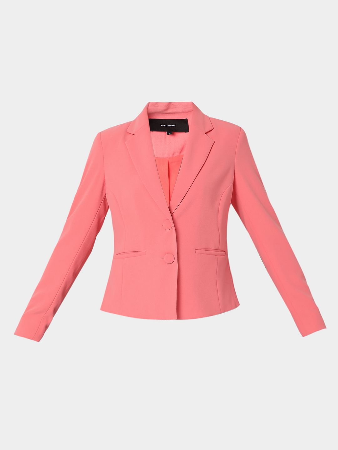 Pink Co-Ord Set Tailored Blazer