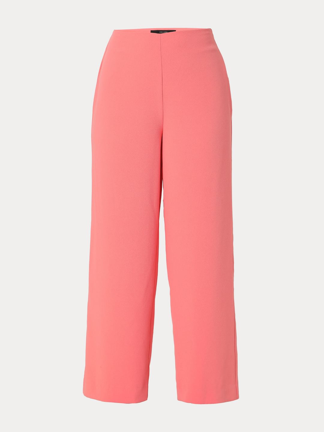 Coral High Rise Flared Co-Ord Set Pants