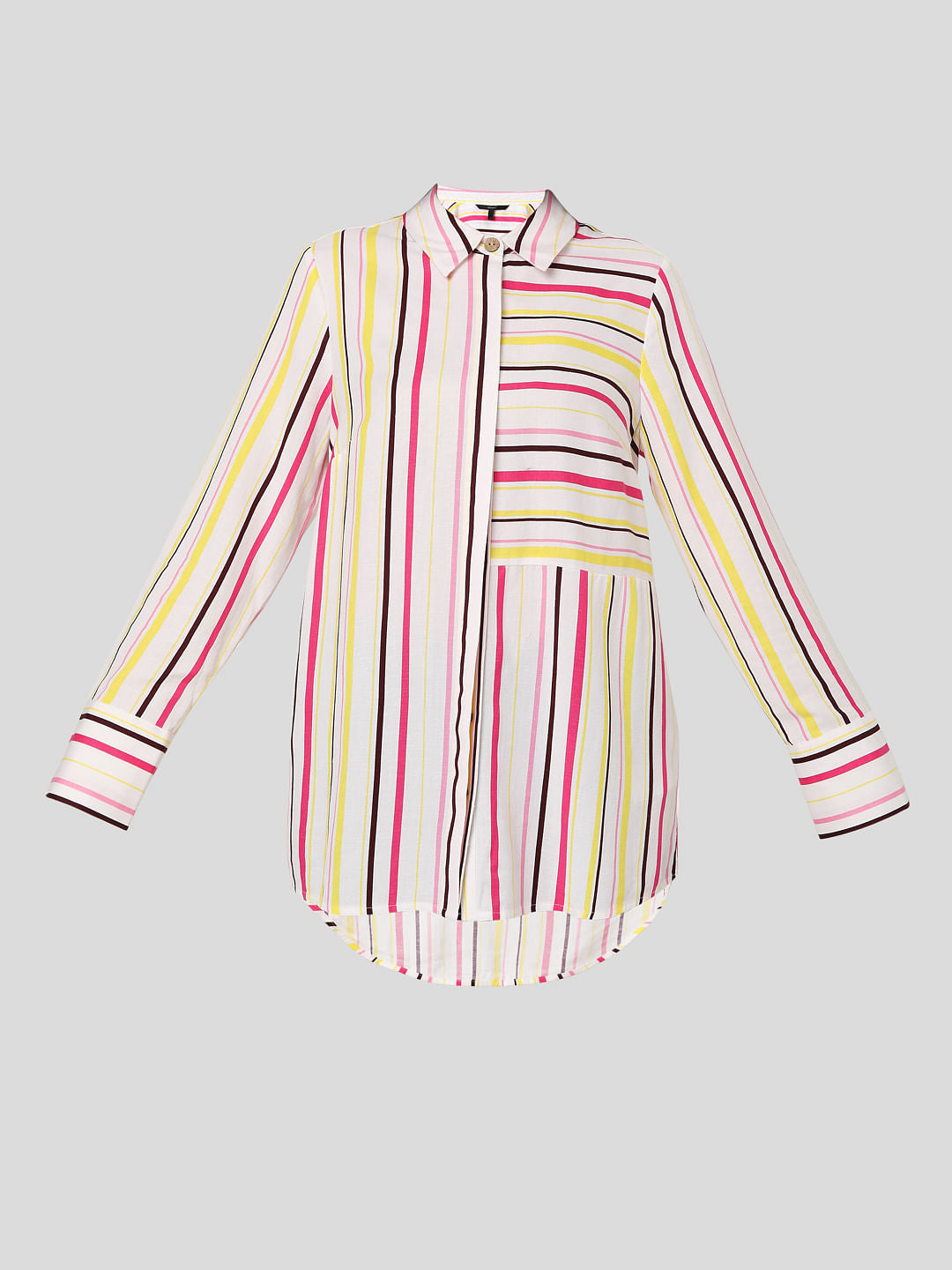 Multi-Coloured Striped Shirt