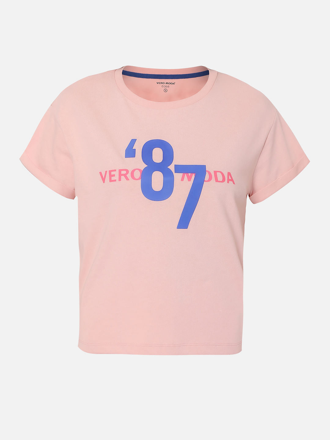 Pink Logo Print Lounge T-Shirt