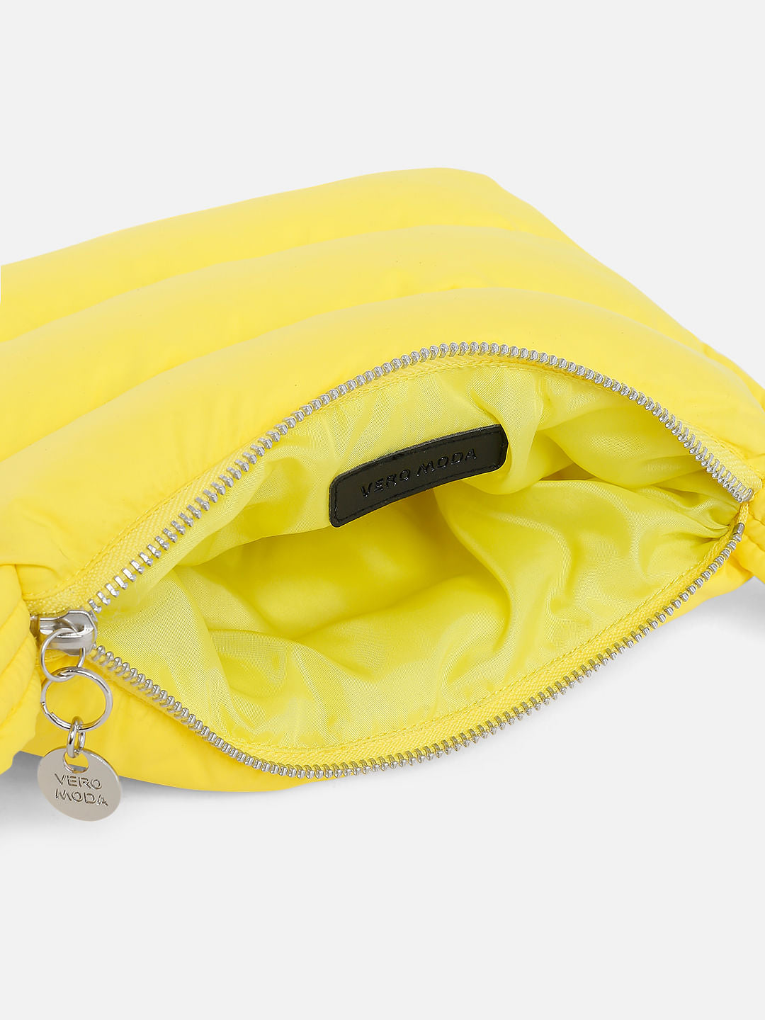 Yellow Quilted Sling Bag