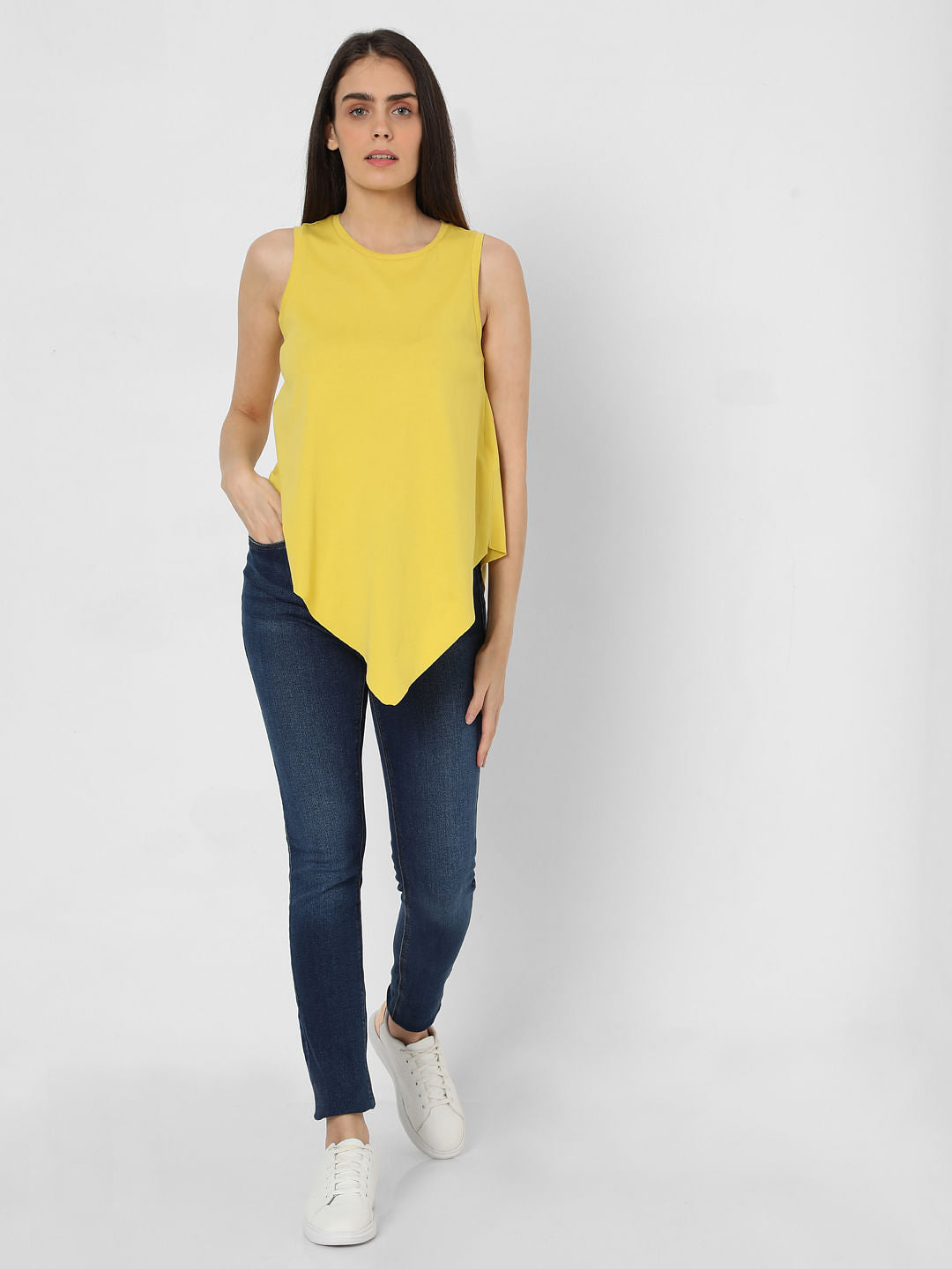 Lime Green Lounge Tank Top