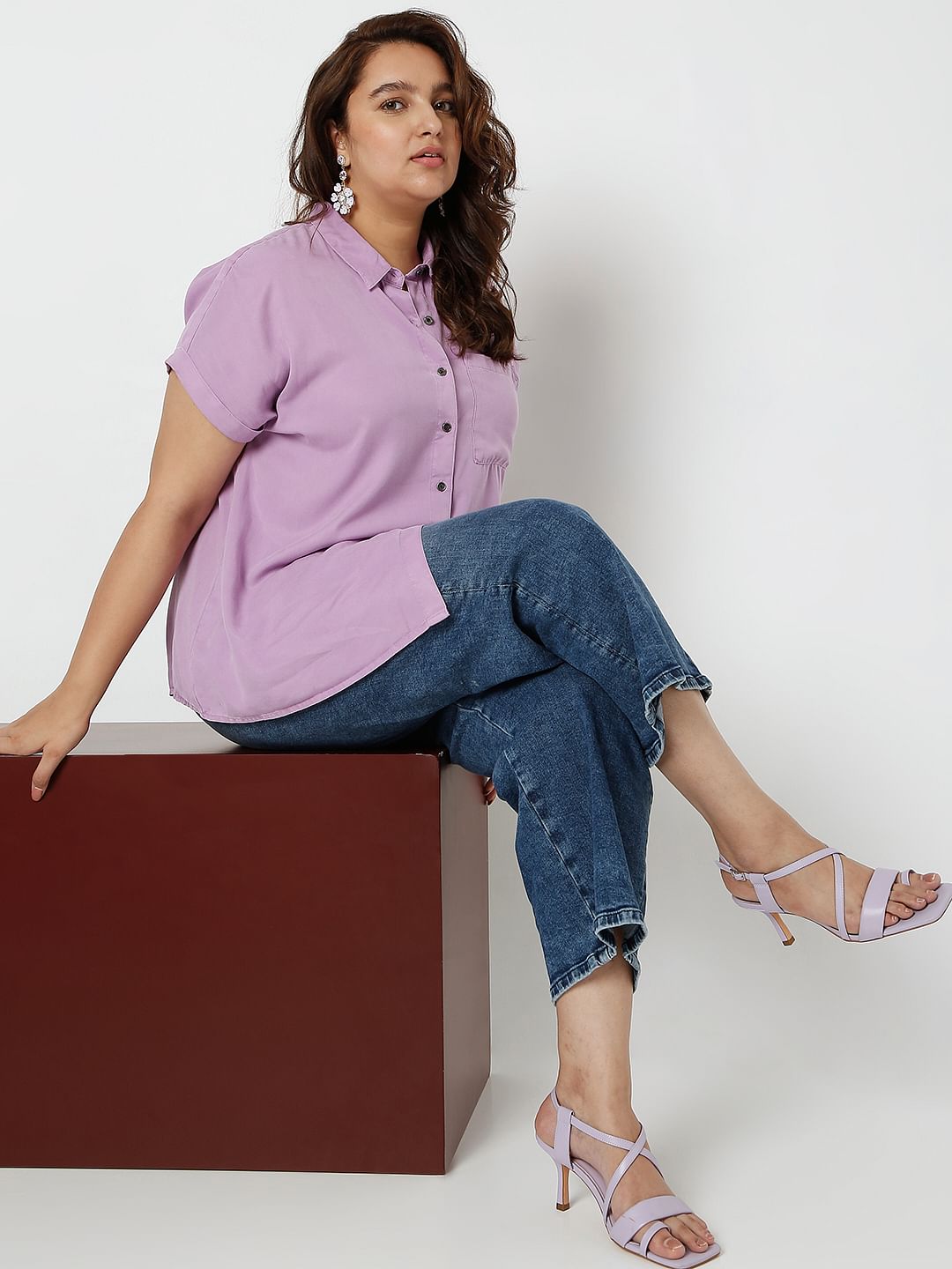 Curve Lilac Shirt