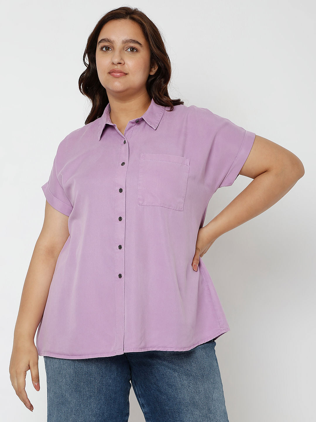 Curve Lilac Shirt
