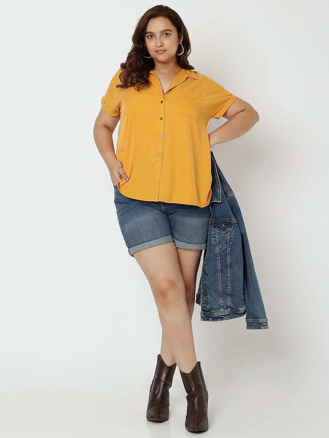 Curve Yellow Shirt