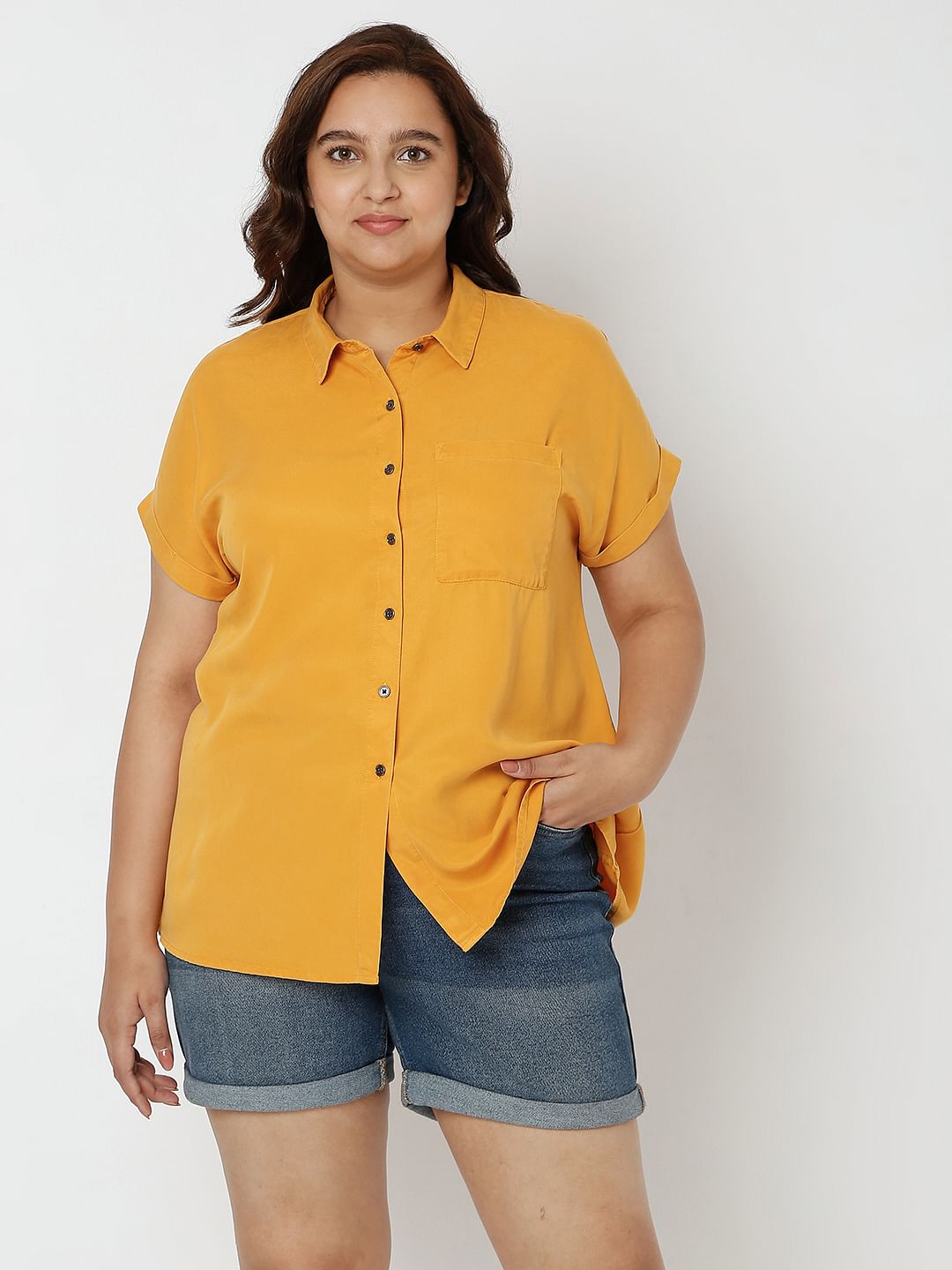 Curve Yellow Shirt