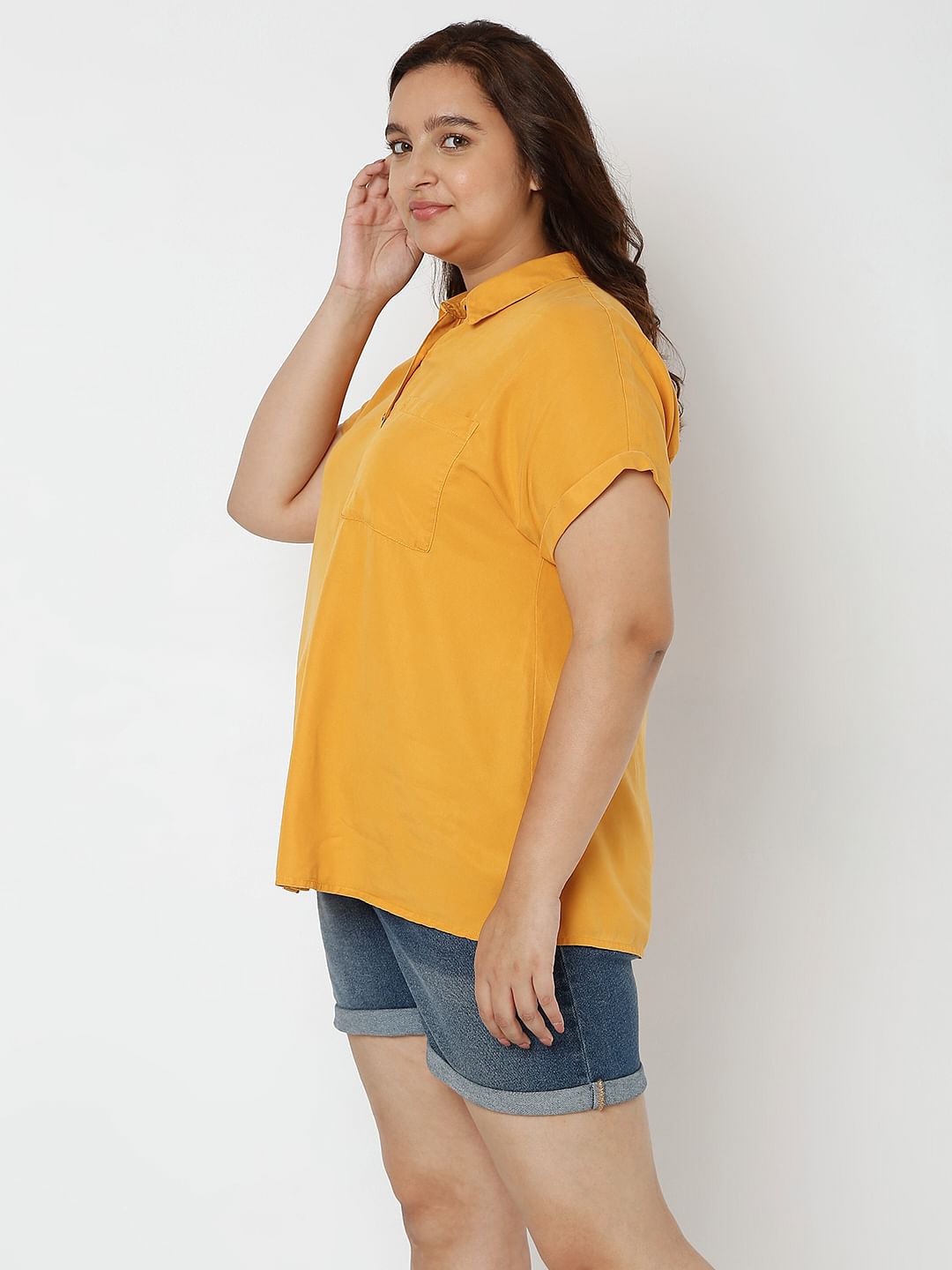 Curve Yellow Shirt