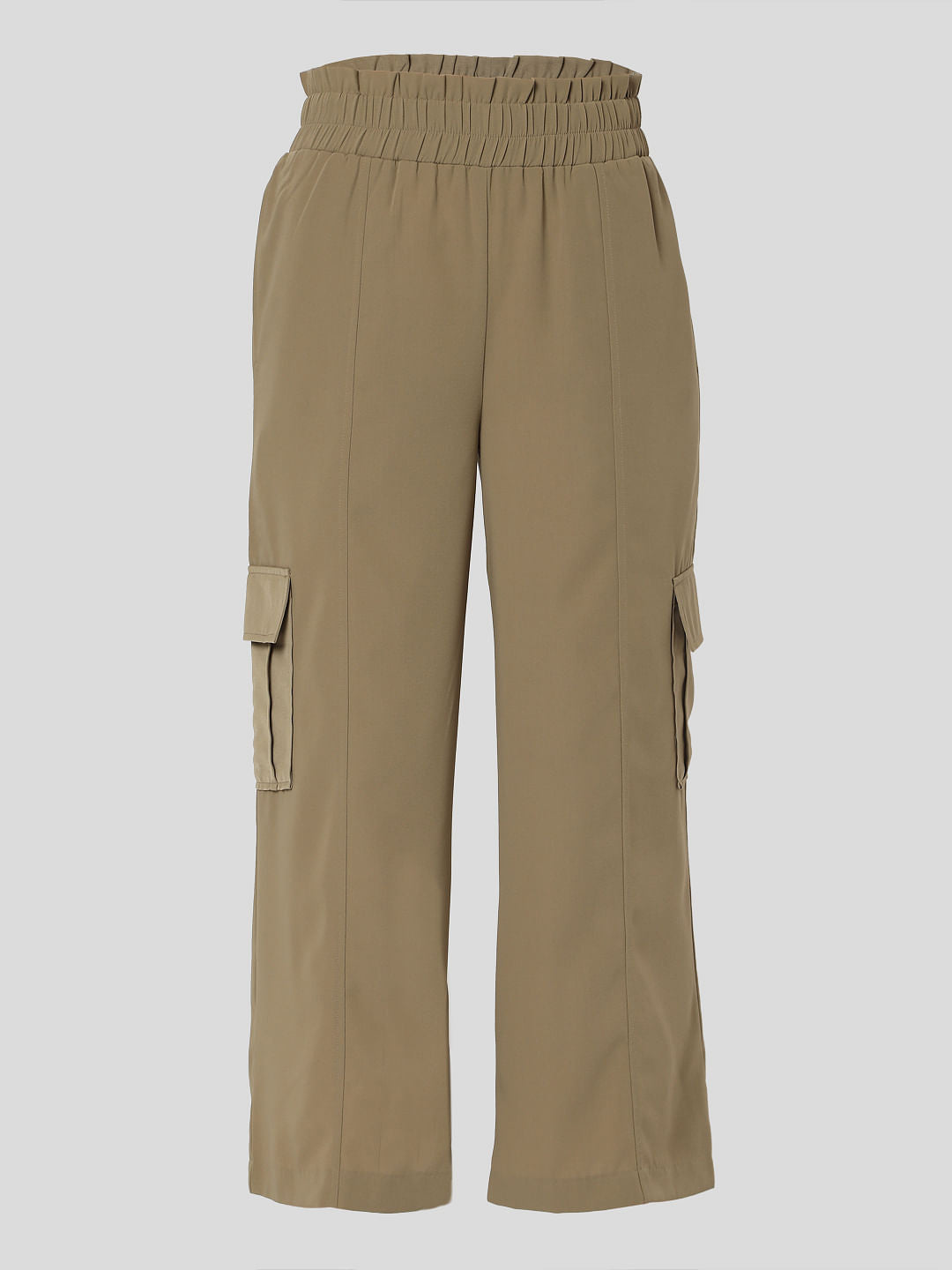 Green Flared Lounge Pants