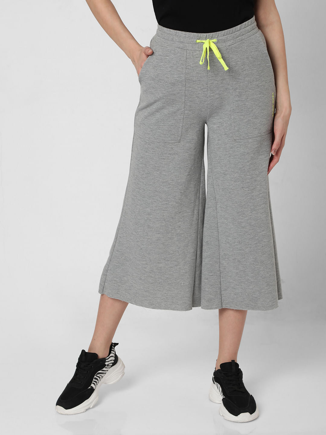 Grey Flared Lounge Pants