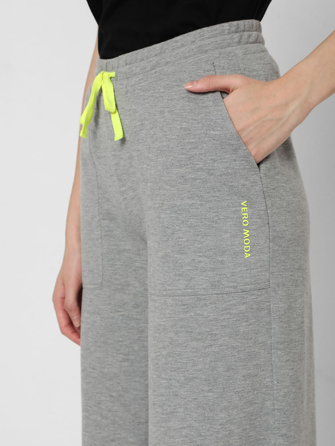 Grey Flared Lounge Pants