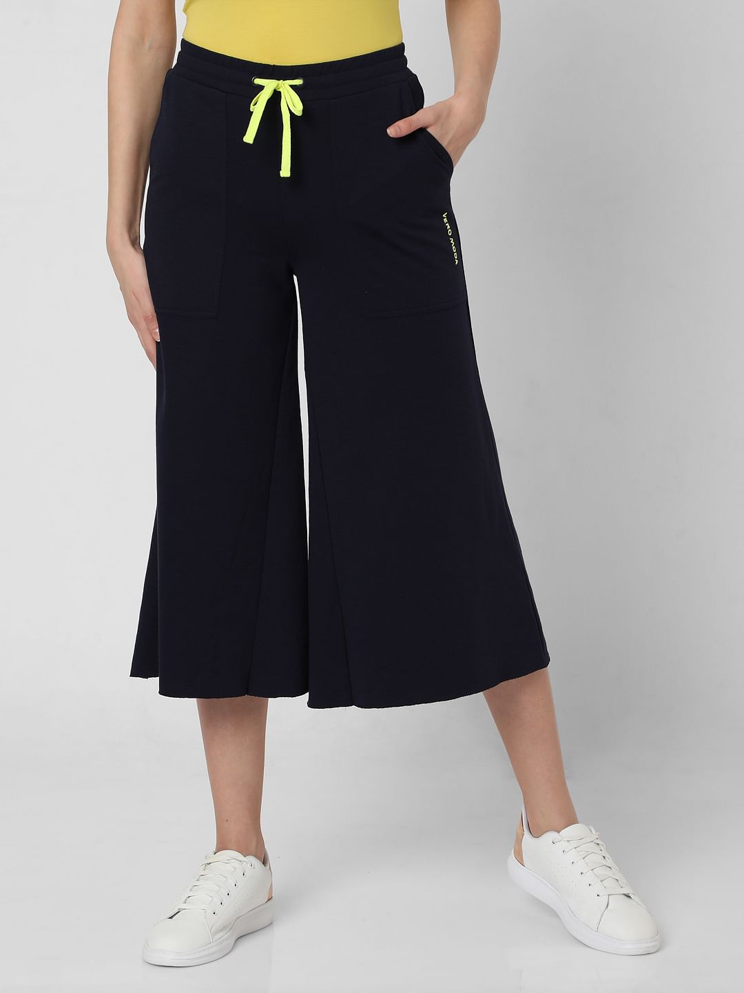 Blue Flared Lounge Pants