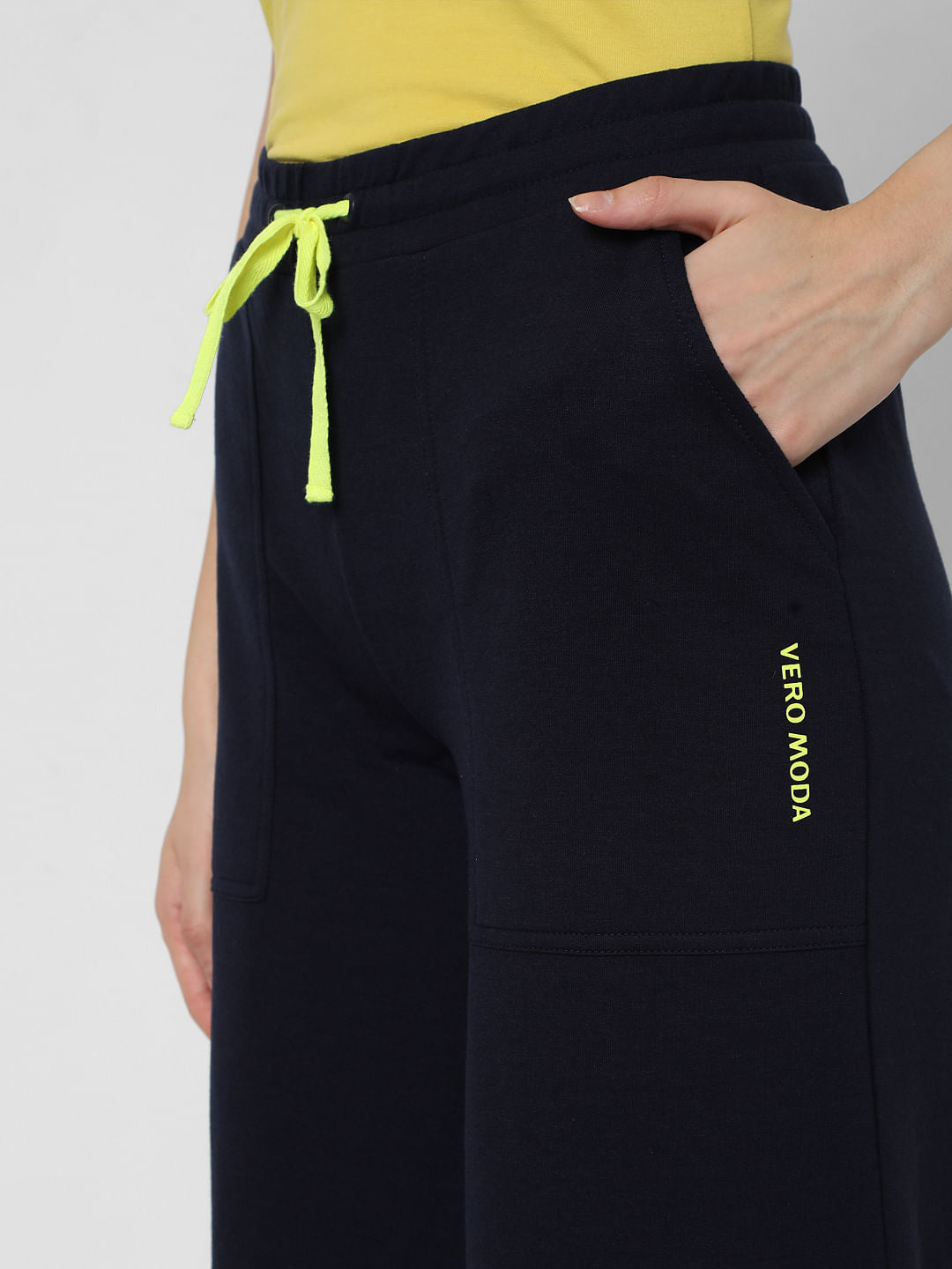 Blue Flared Lounge Pants