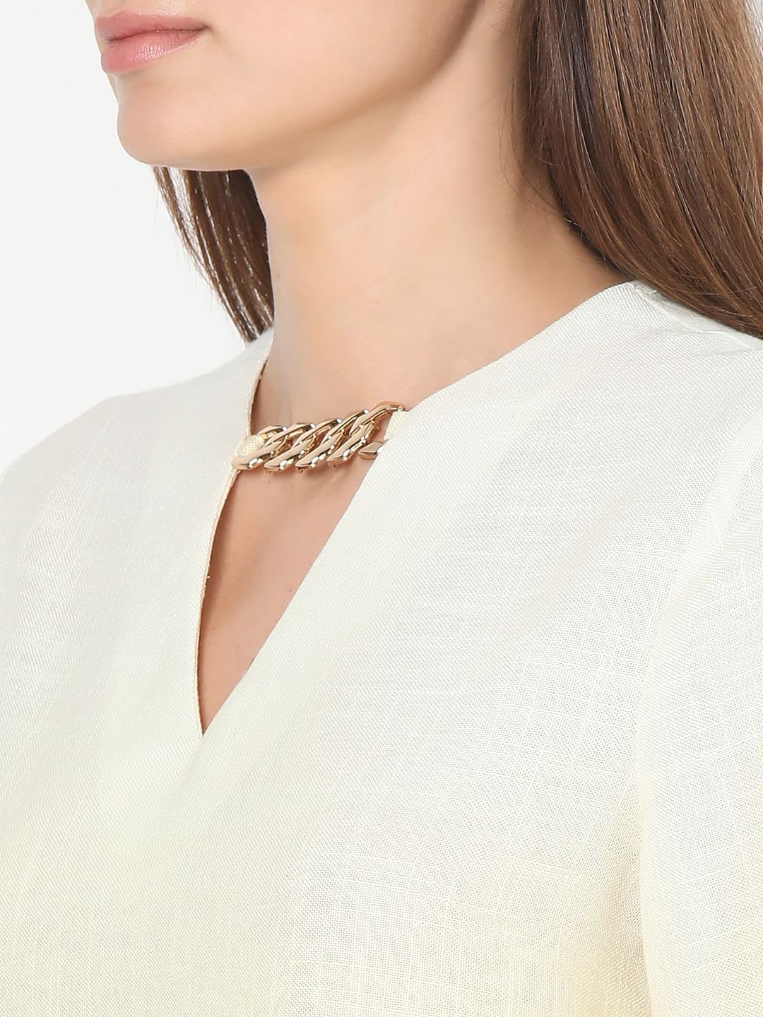 Yellow Ombre Top