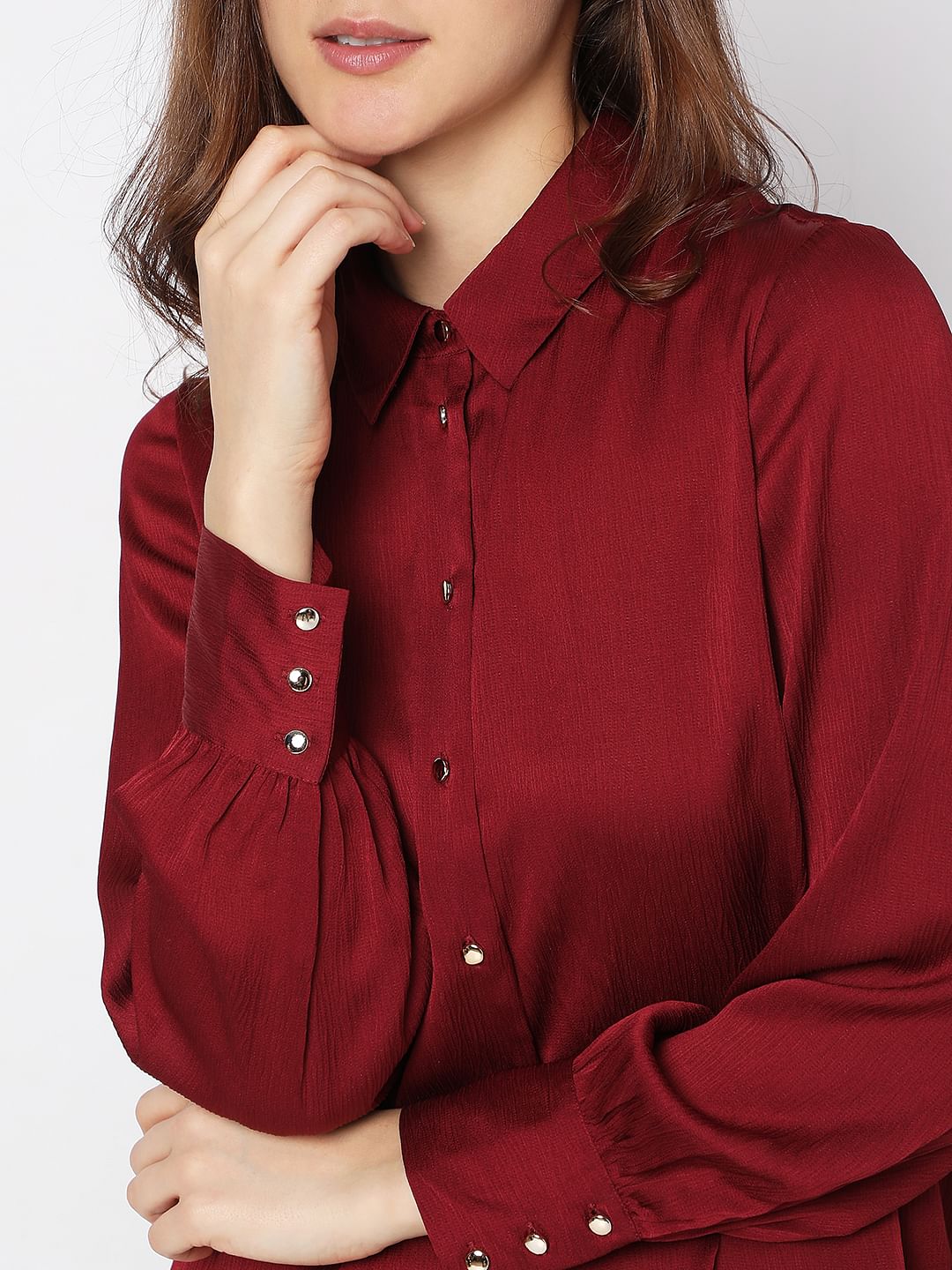 Maroon Shirt