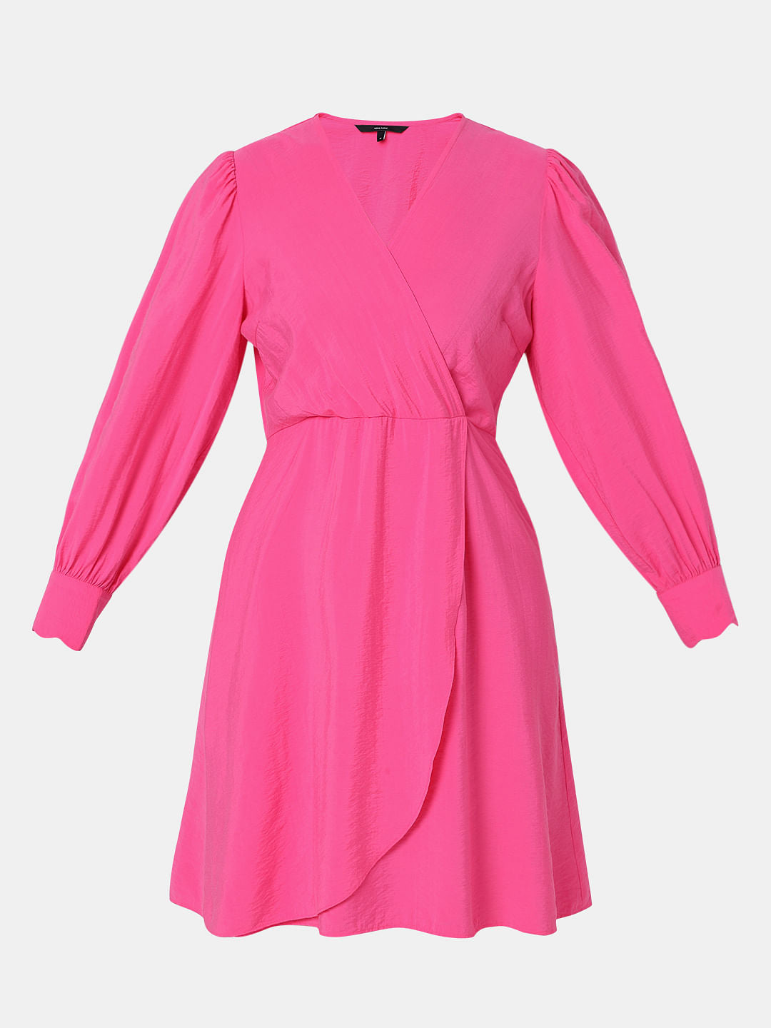 Pink Wrap Dress