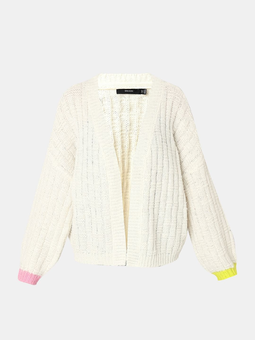 Off-White Front Open Cardigan
