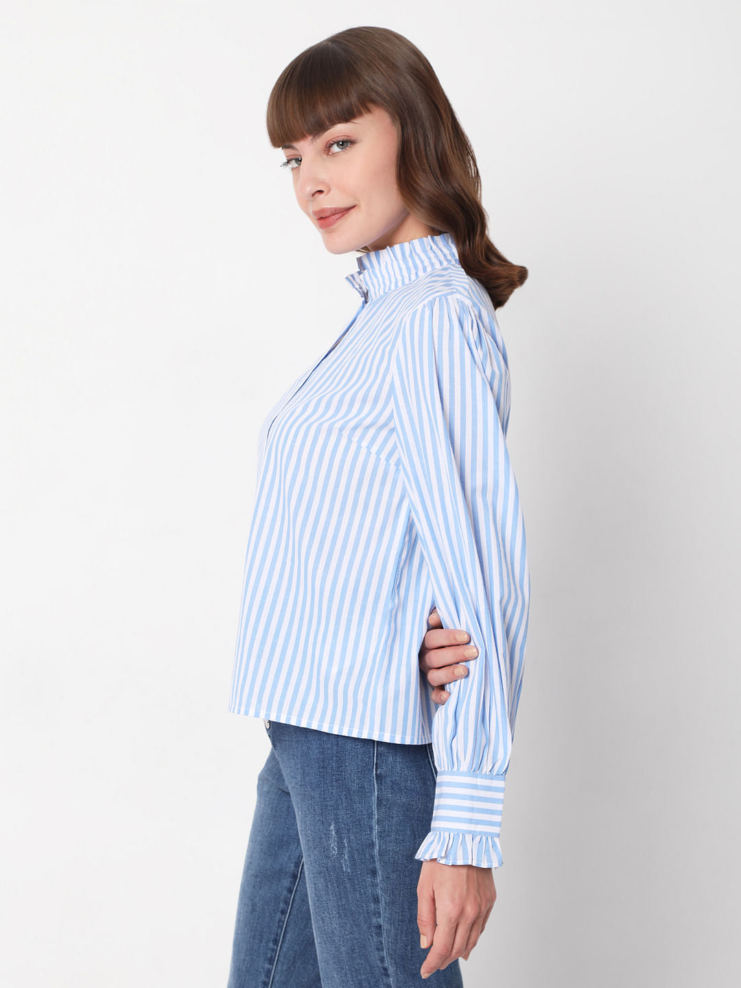 Blue Striped Shirt