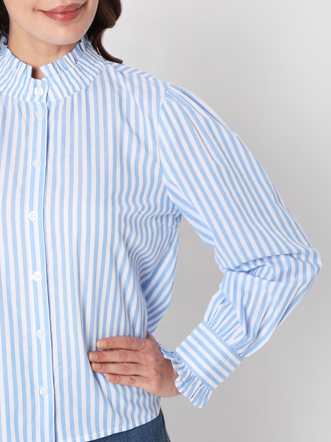 Blue Striped Shirt