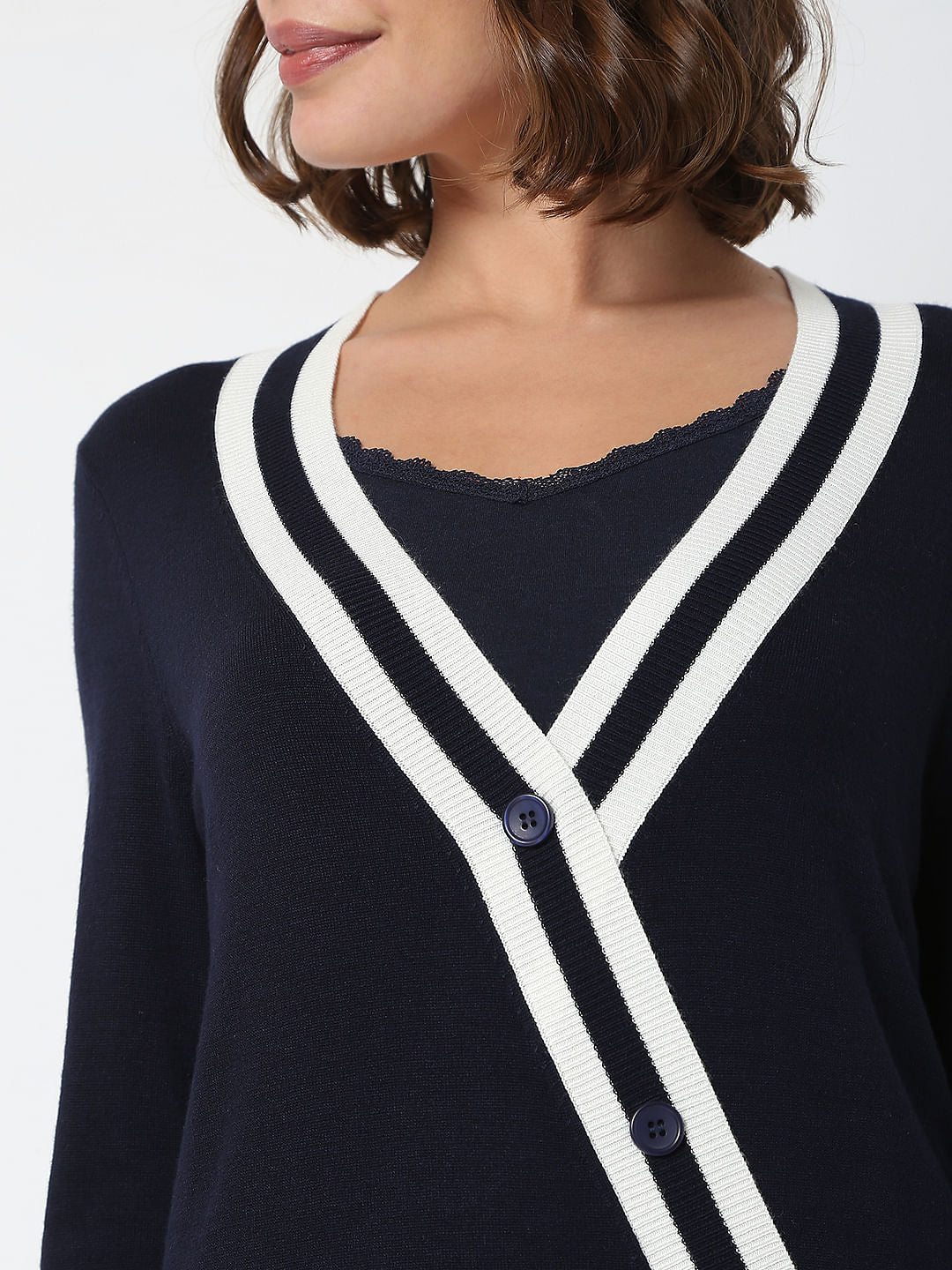 Navy Blue Cardigan