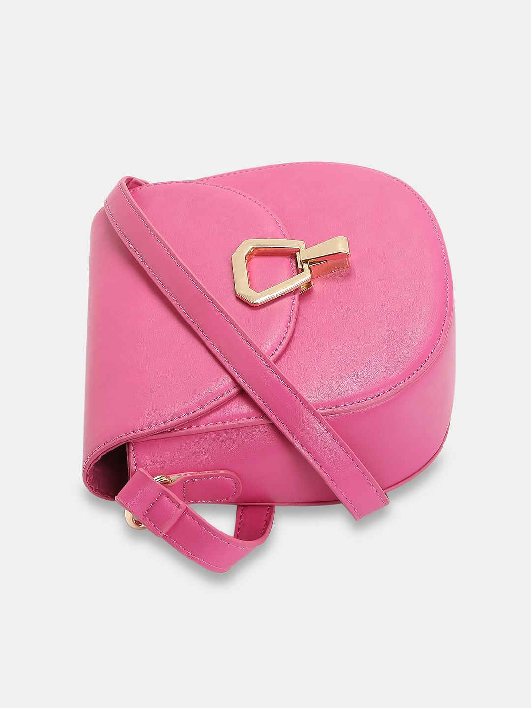 Pink Crossbody Bag