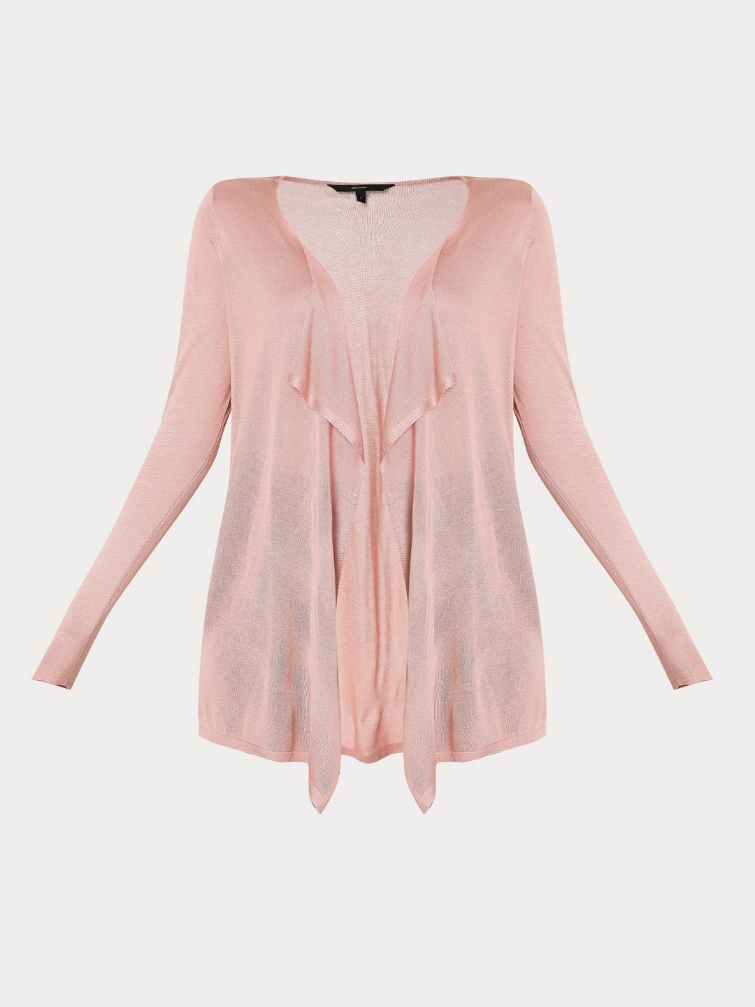 Pink Front Open Shrug