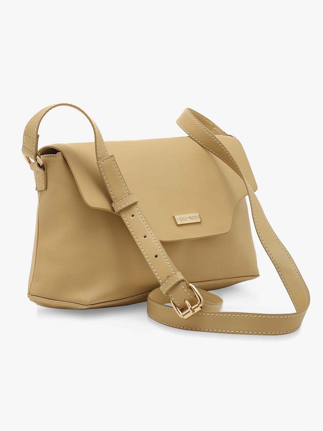 Beige Crossbody Bag
