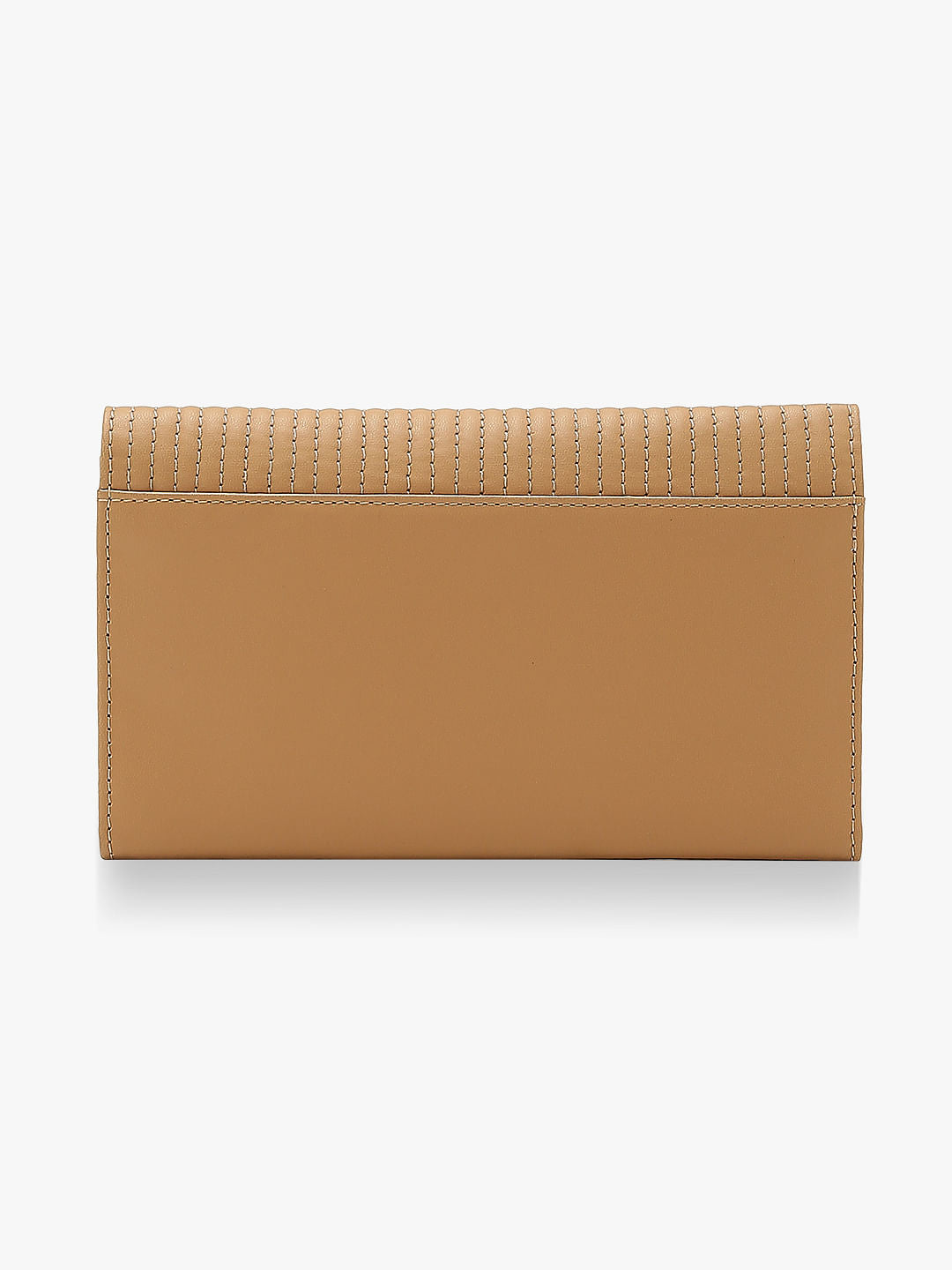 Beige Two-Fold Wallet Wallet