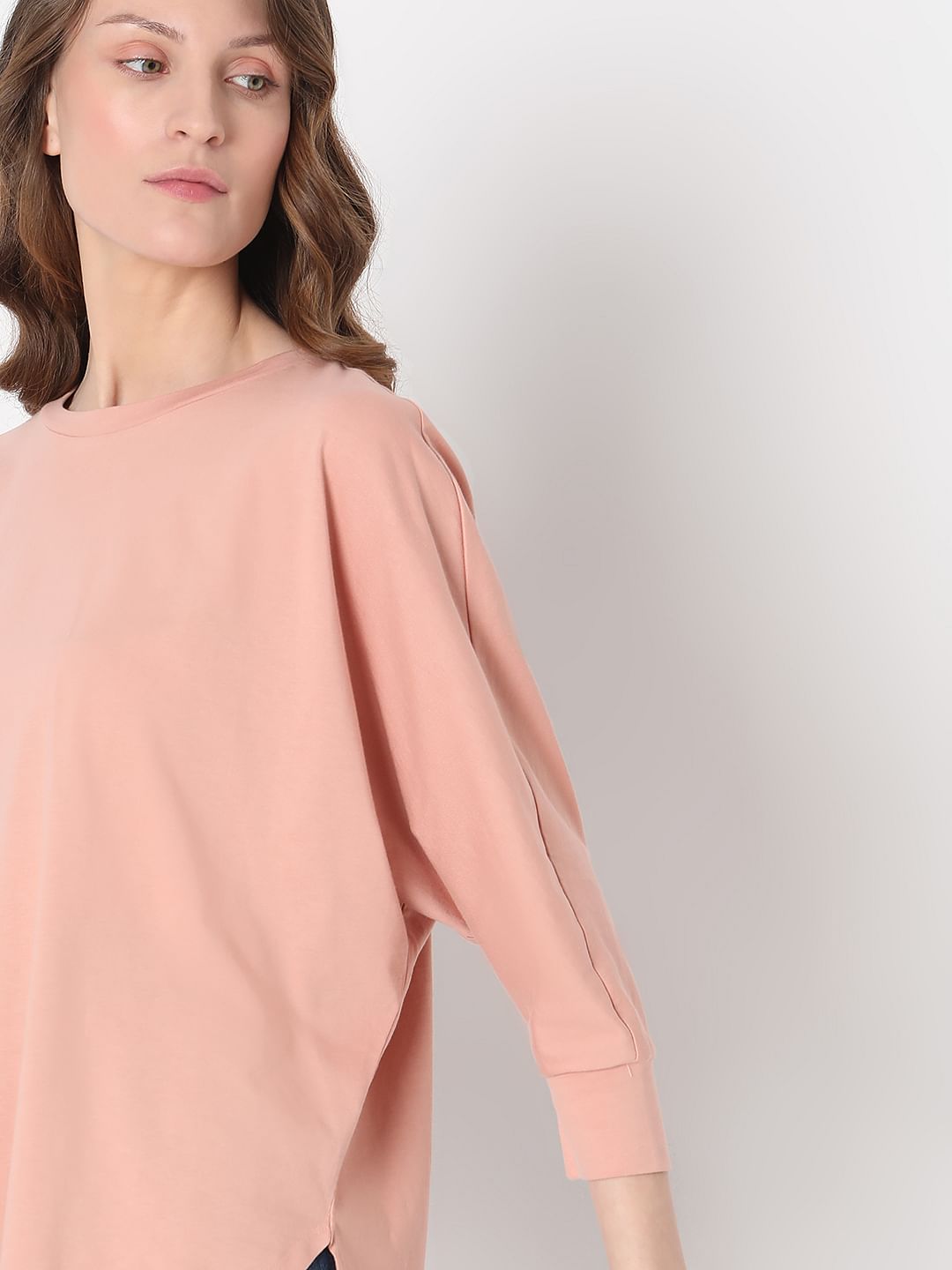 Light Pink Cotton T-Shirt