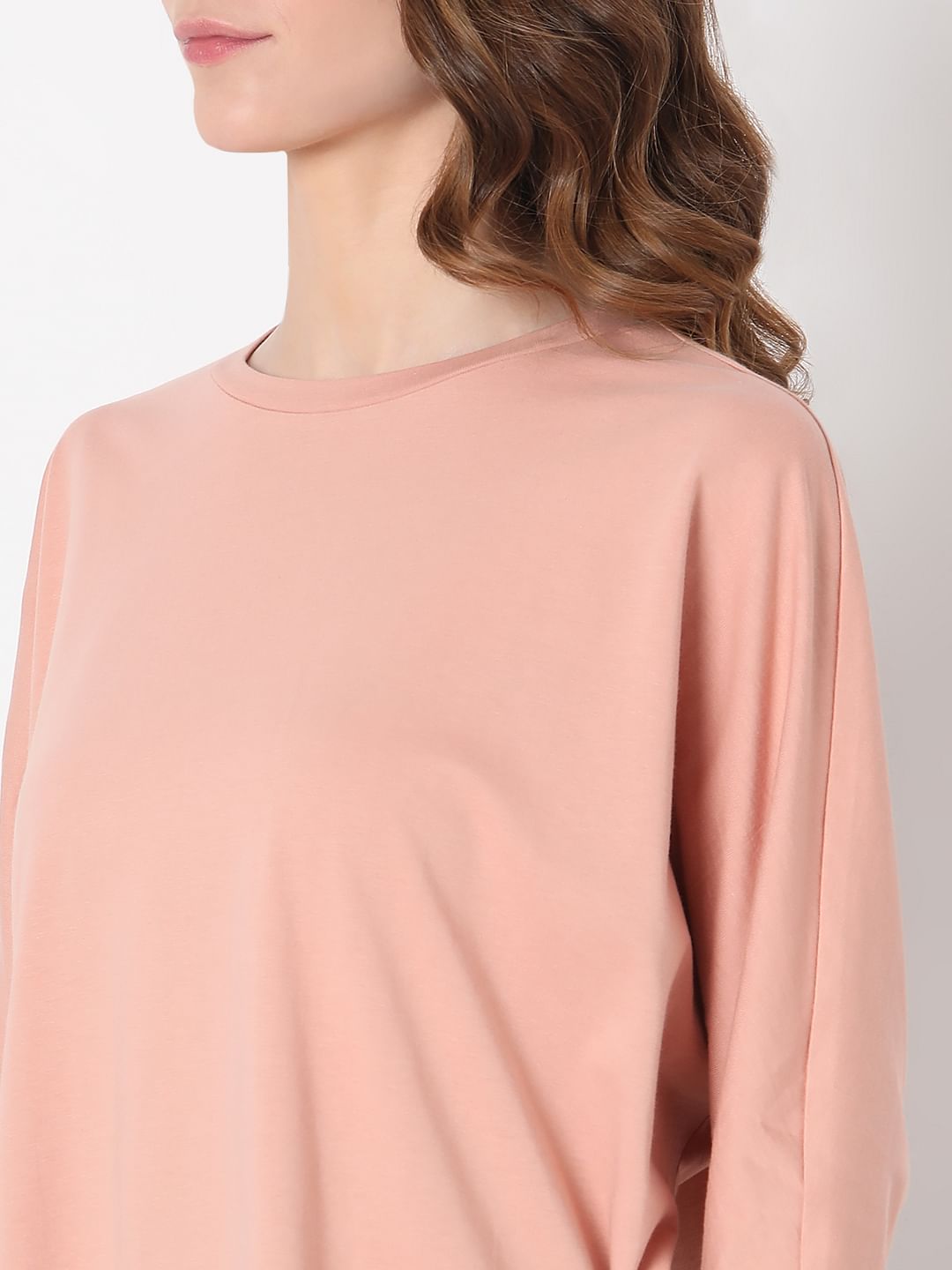 Light Pink Cotton T-Shirt