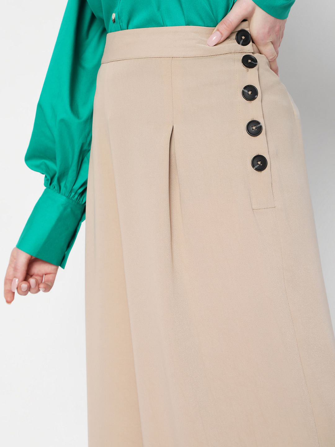 Beige Culottes