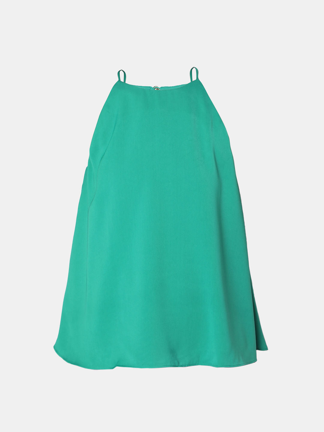 Green Halter Neck Top