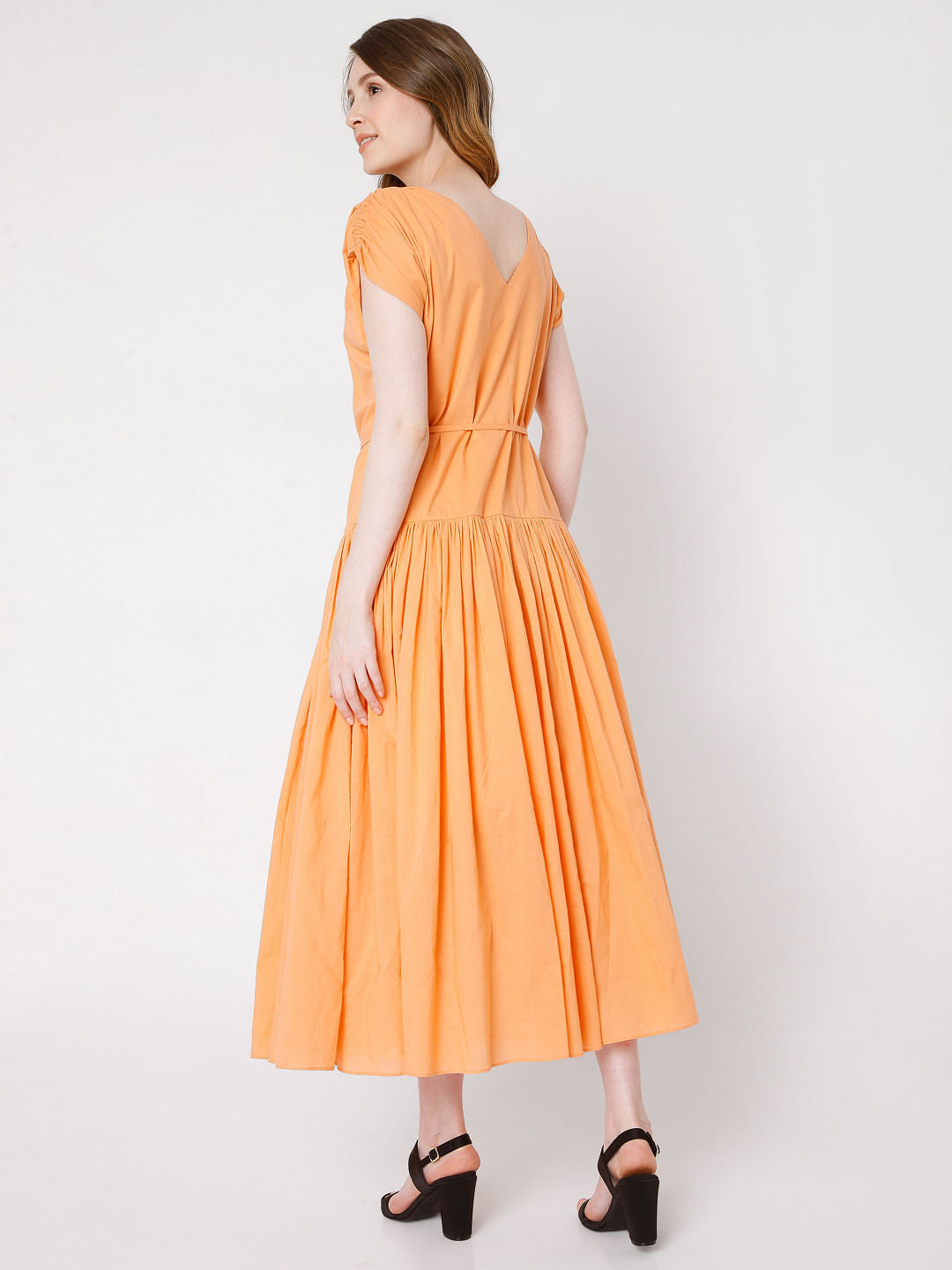 Orange Maxi Dress