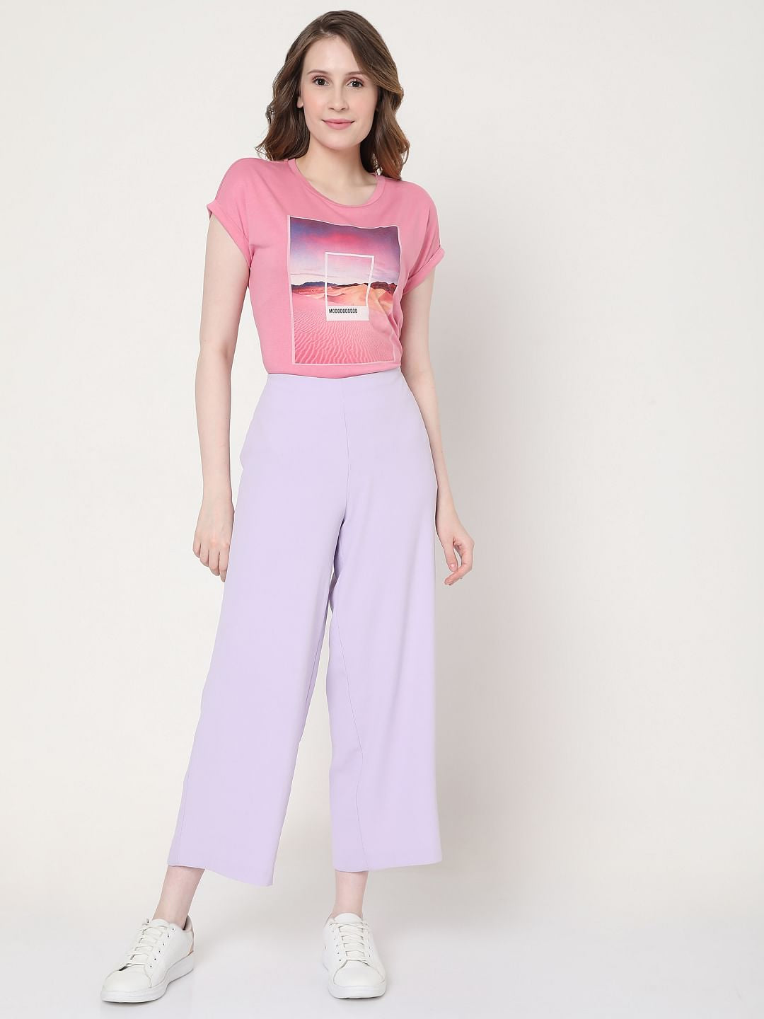 Lilac Co-Ord Culottes