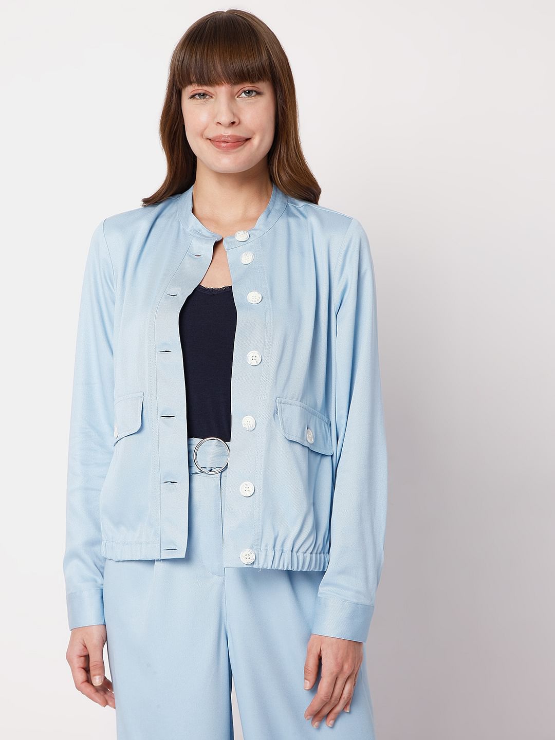 Blue Bomber Jacket