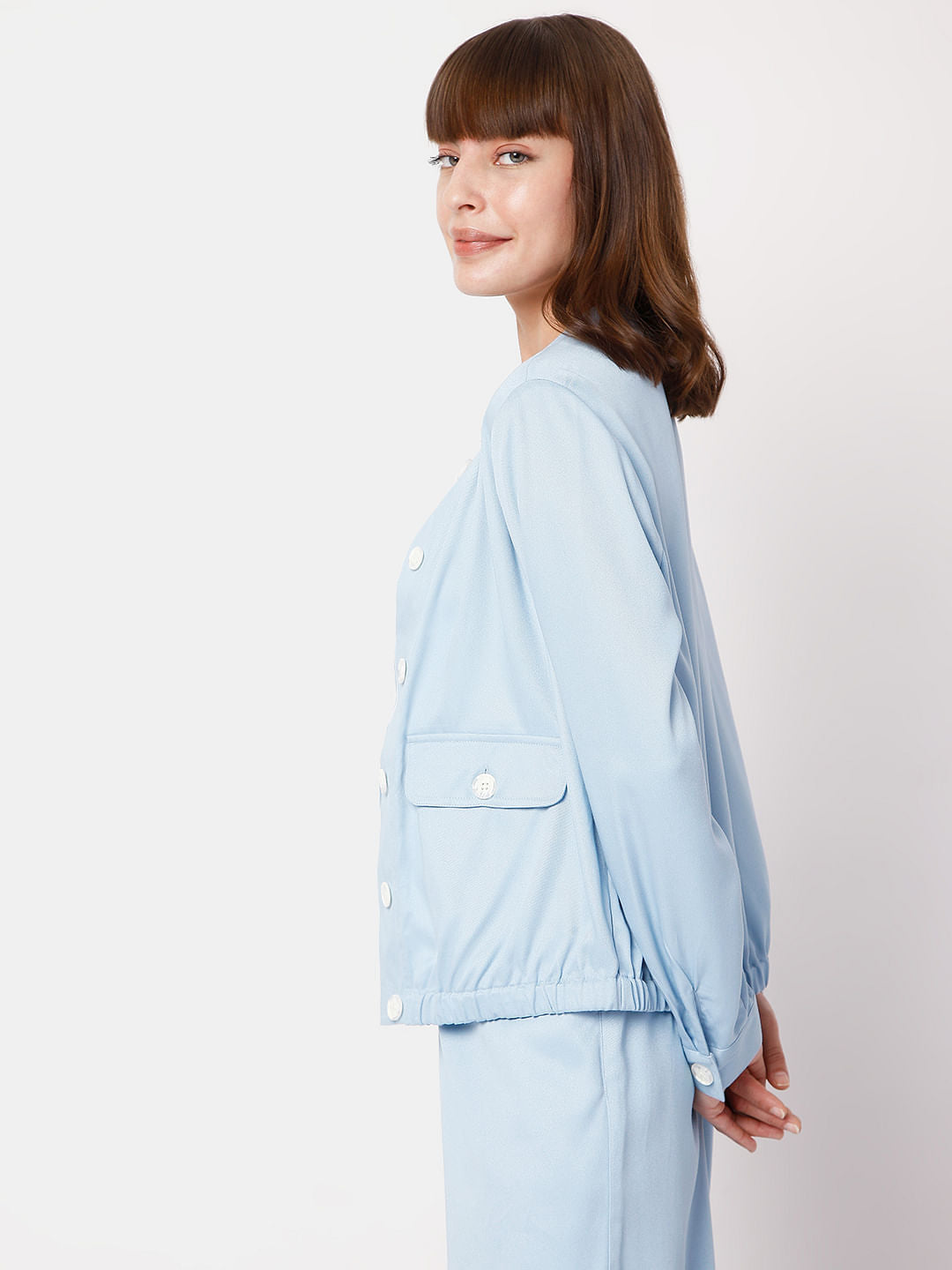 Blue Bomber Jacket