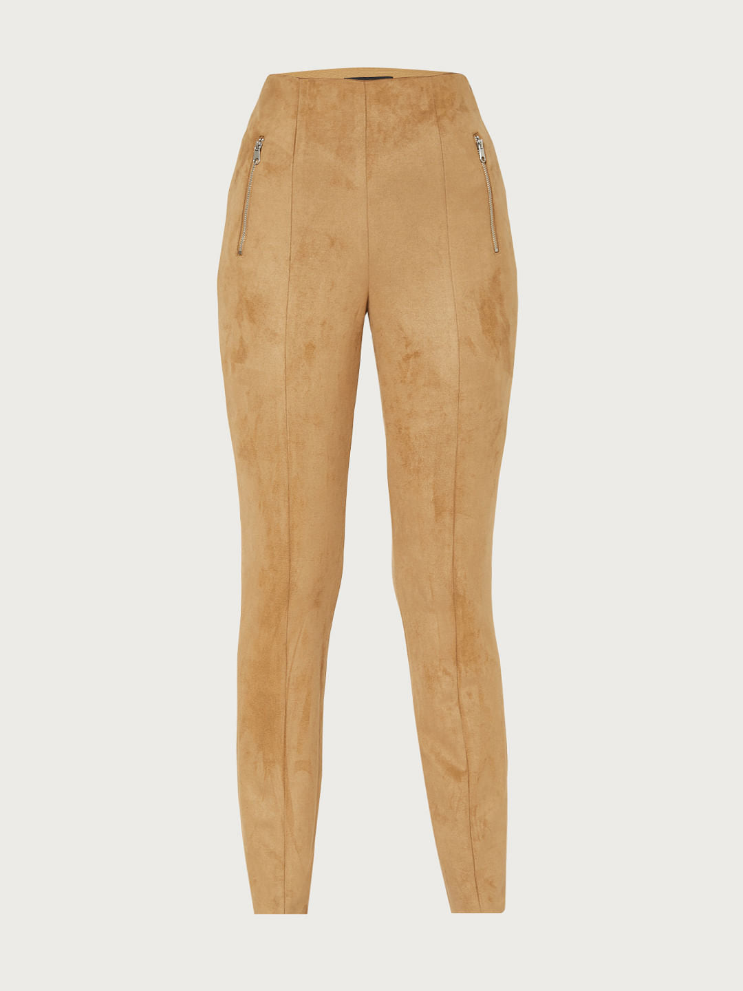 Tan Suede Pants