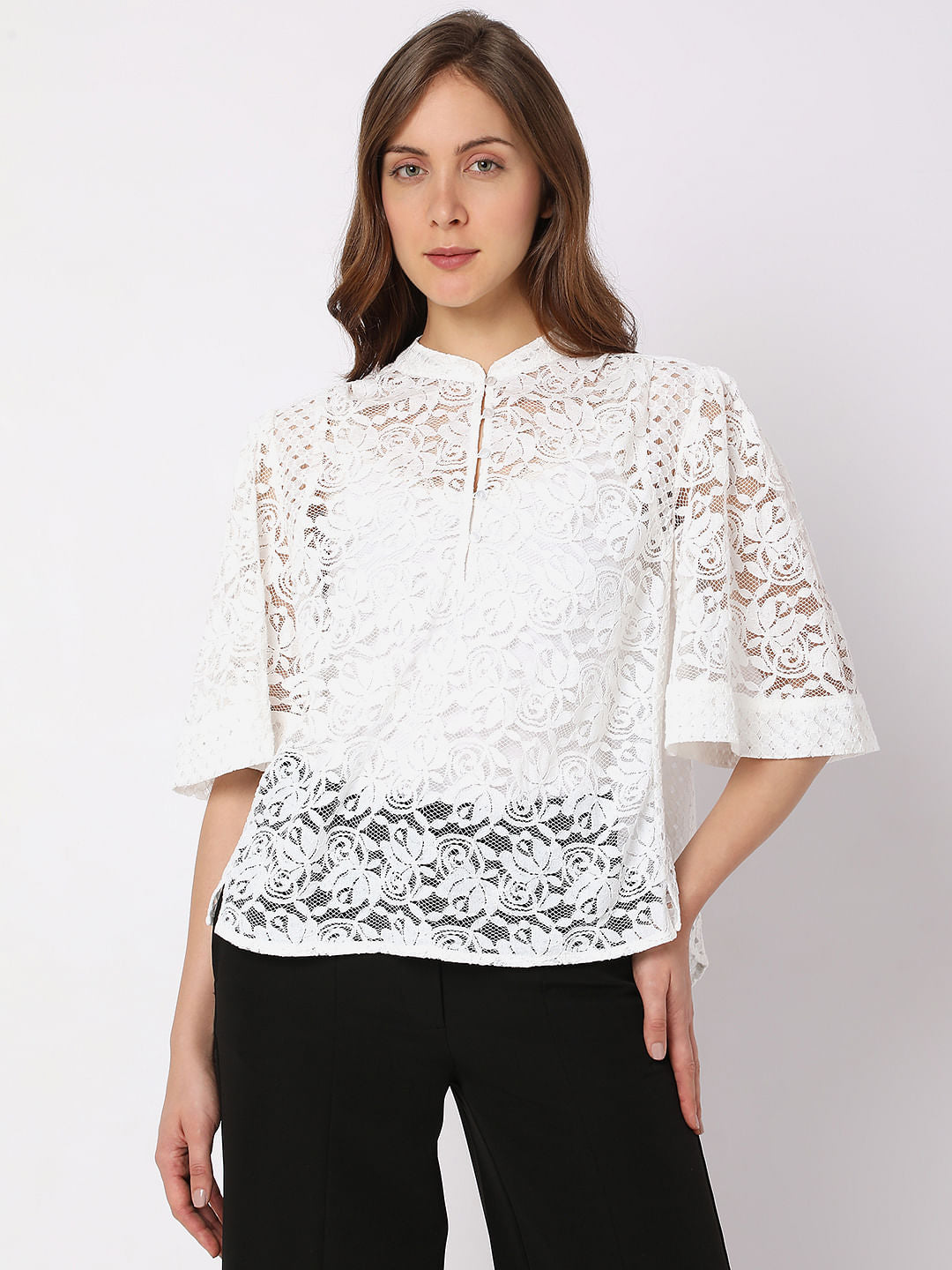 White Lace Top