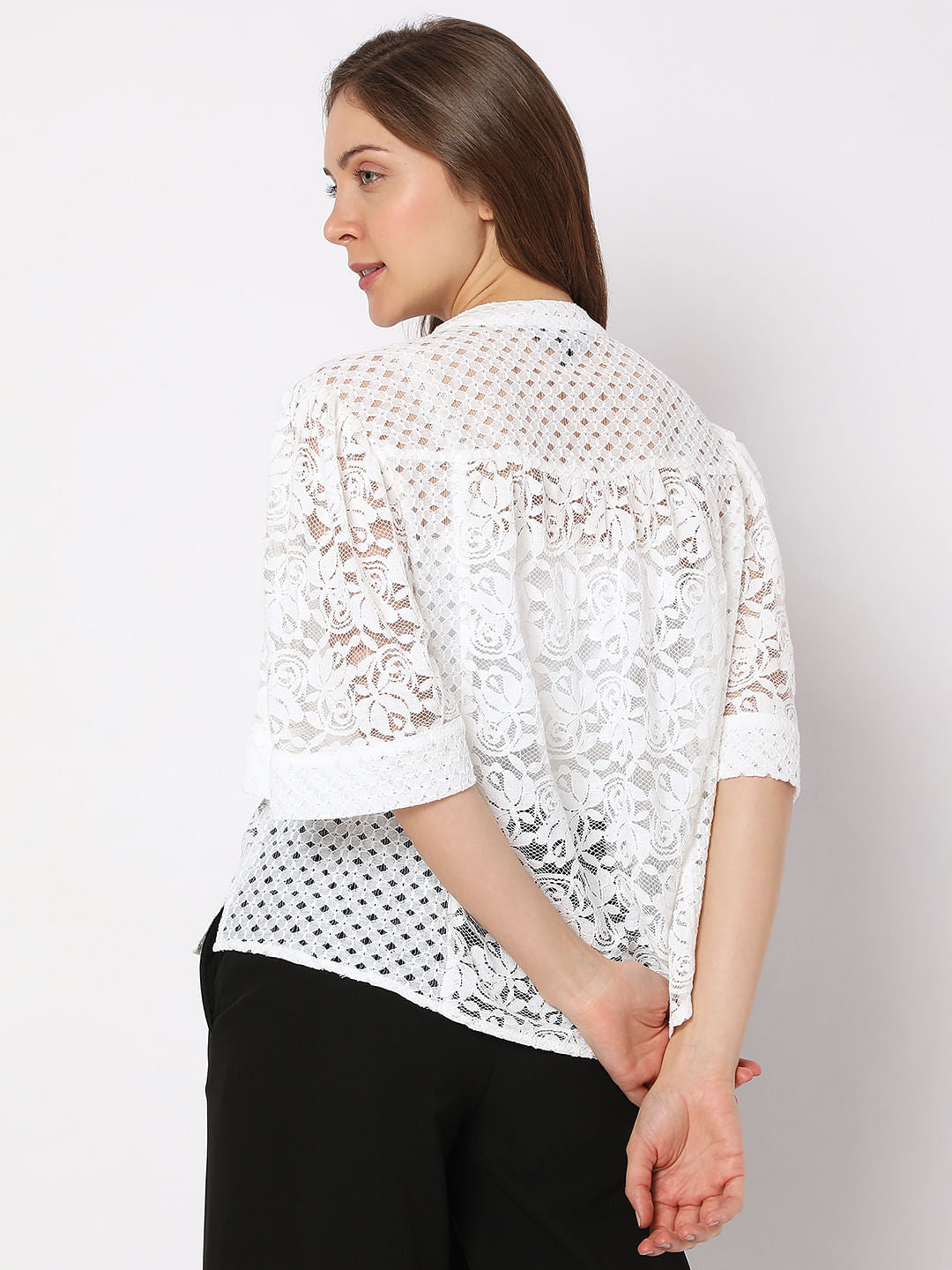 White Lace Top