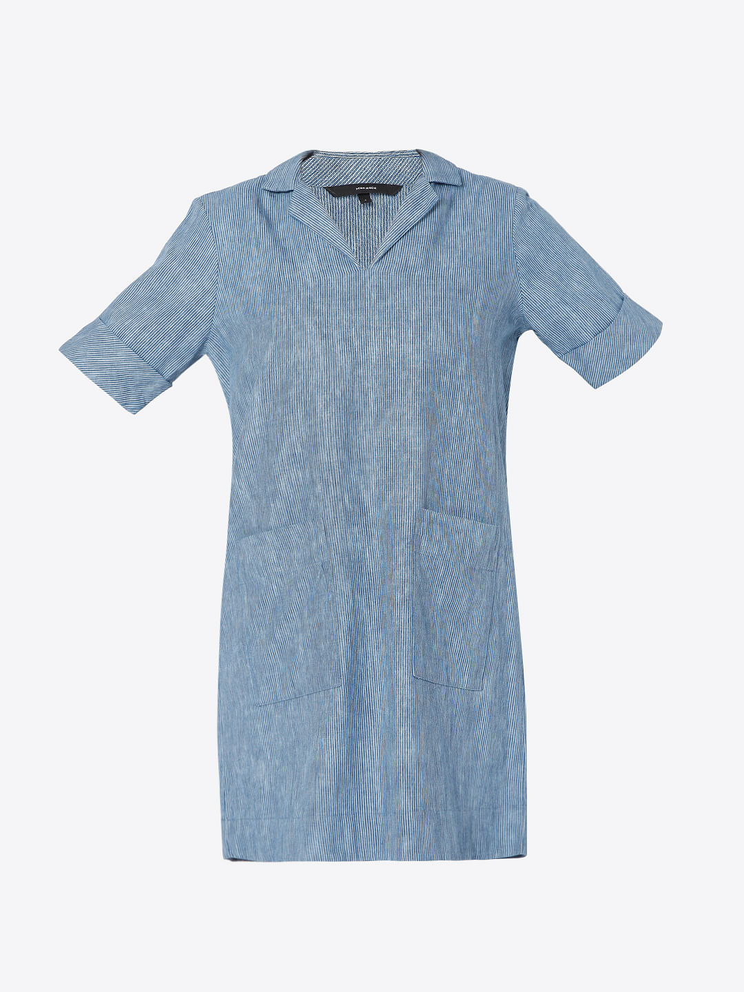 Blue Shift Dress