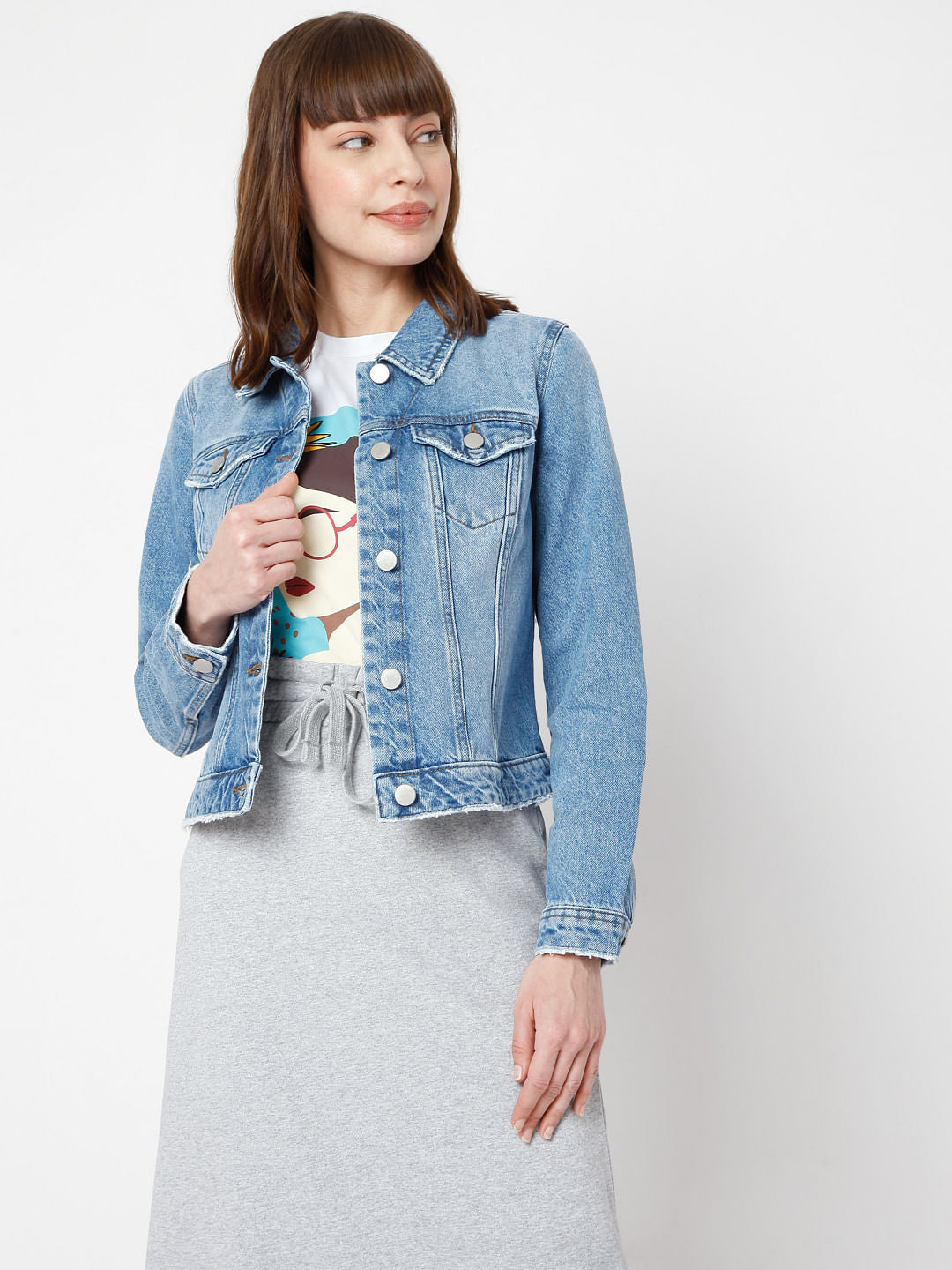 Blue Denim Trucker Jacket