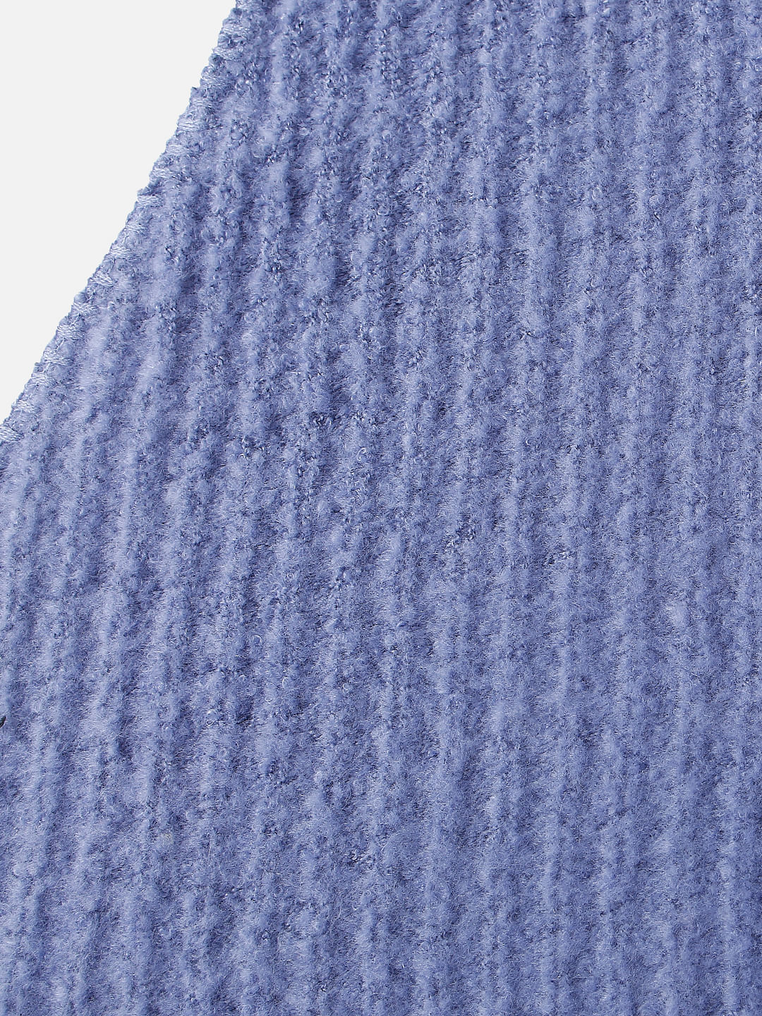 Blue Textured Scarf