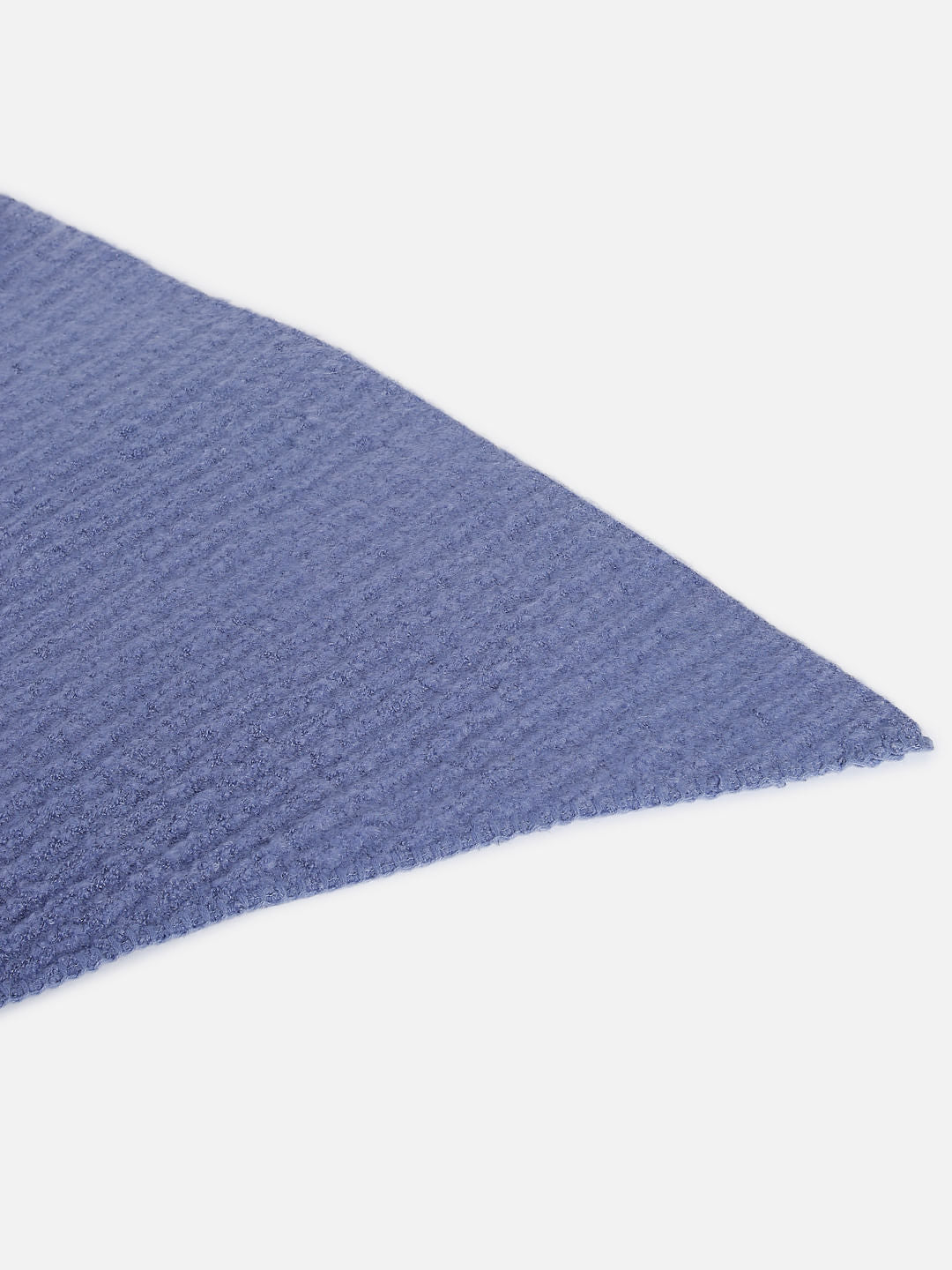 Blue Textured Scarf